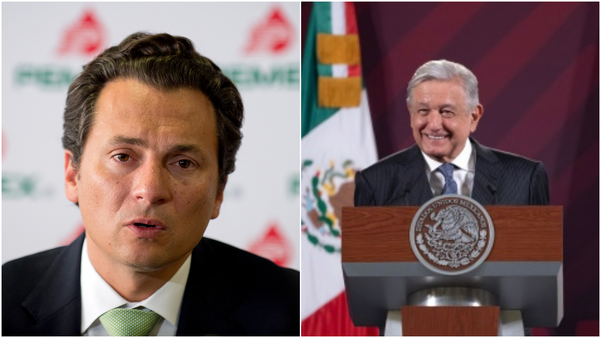 La defensa del exdirector de Pemex mandó carta al presidente mexicano (AFP/Presidencia de la República)