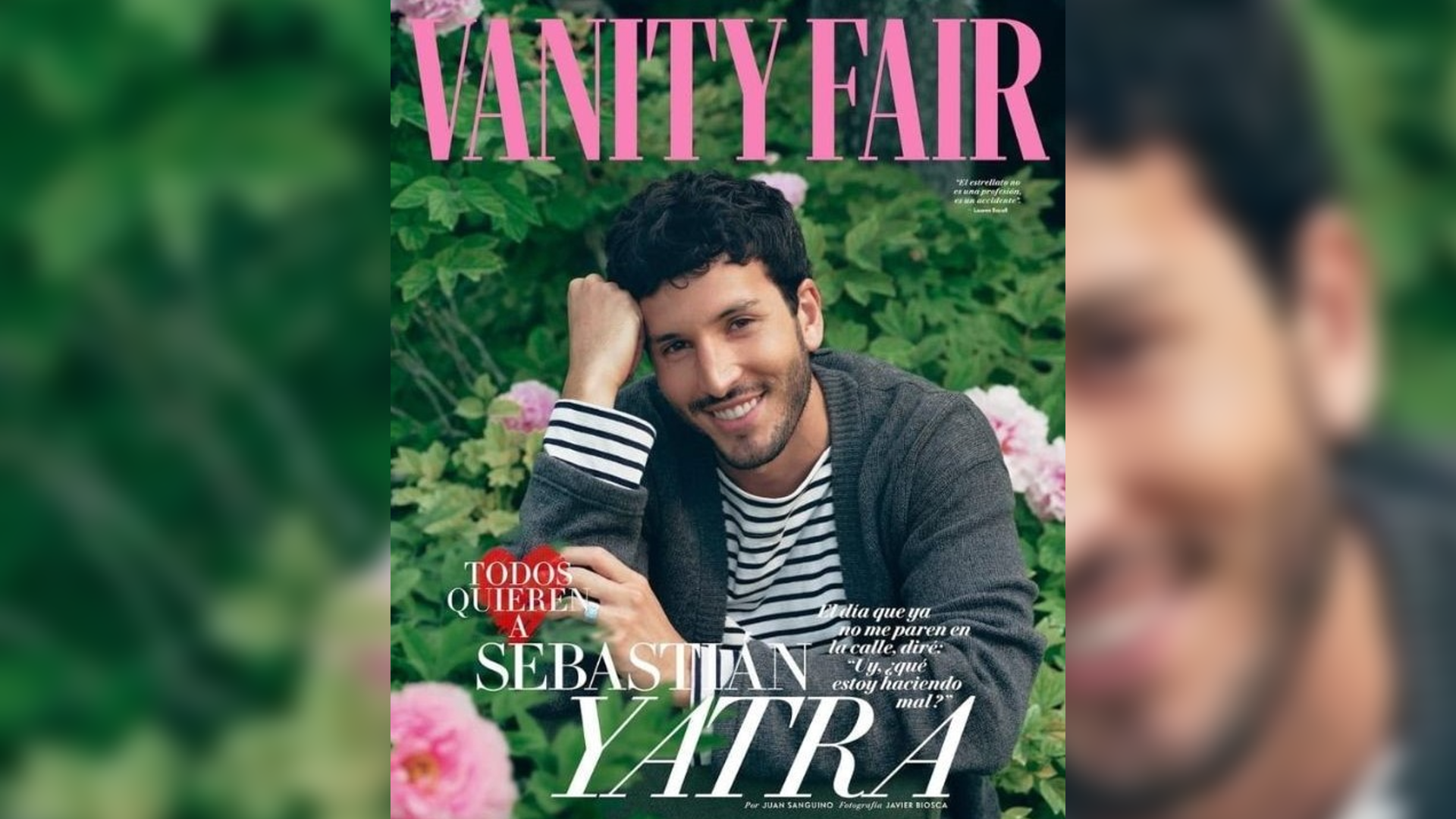 Sebastián Yatra es portada de Vanity Fair: reveló detalles de su vida sentimental 