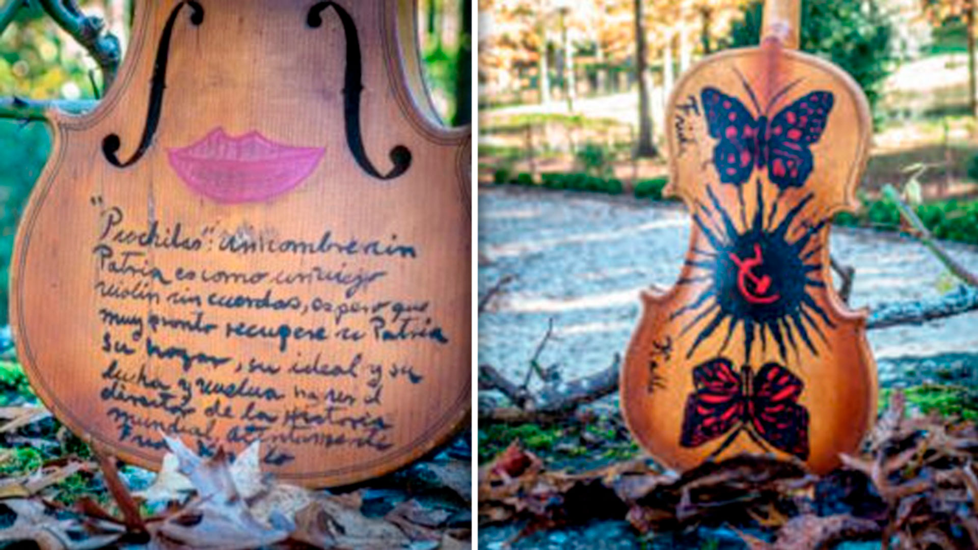 Frida Kahlo le pintó un violín a Trotsky y ahora podría subastarse a 50 millones de euros