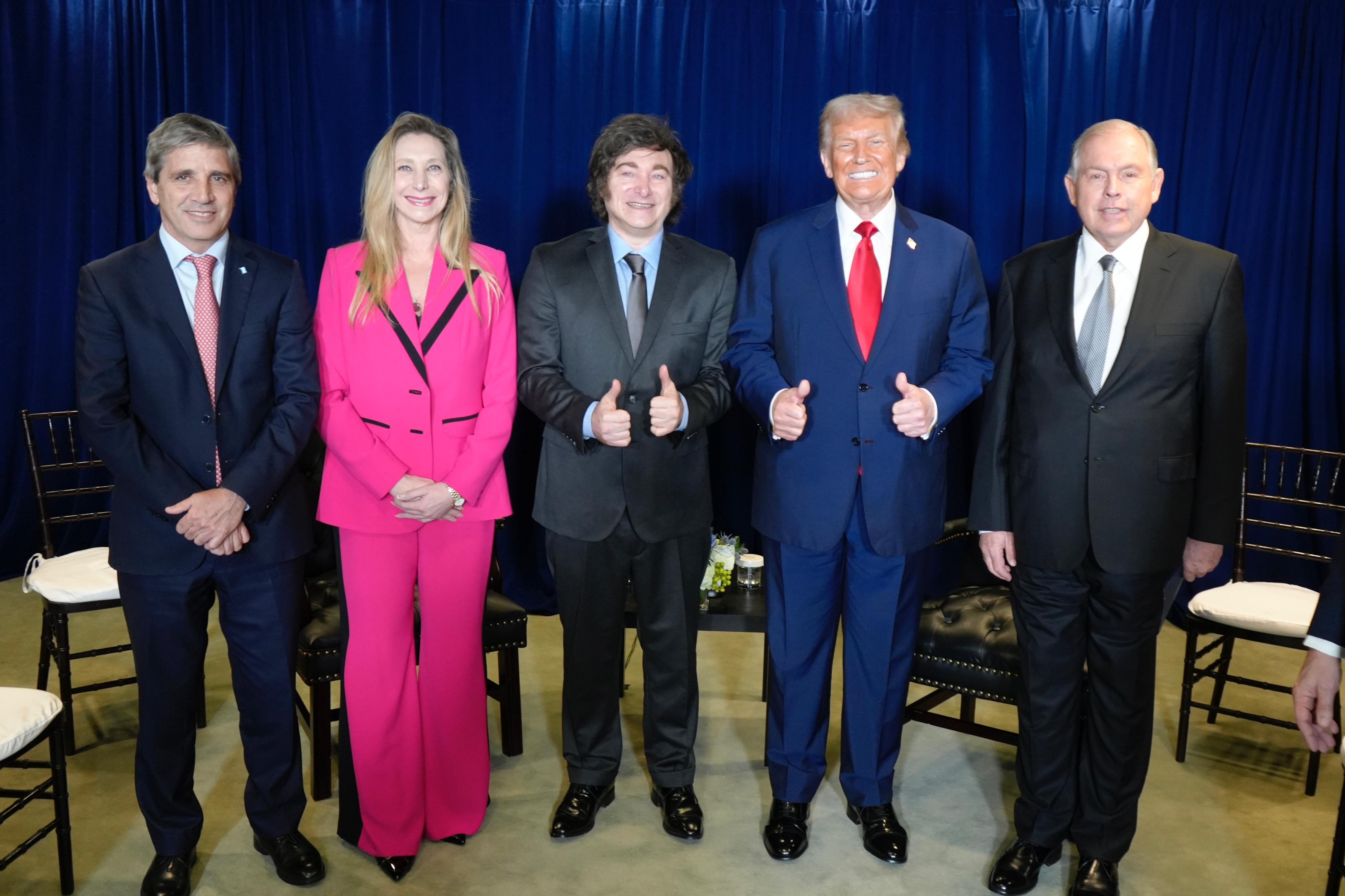 El Gobierno respiró aliviado por el espaldarazo de Trump, pero hay cautela por la situación económica