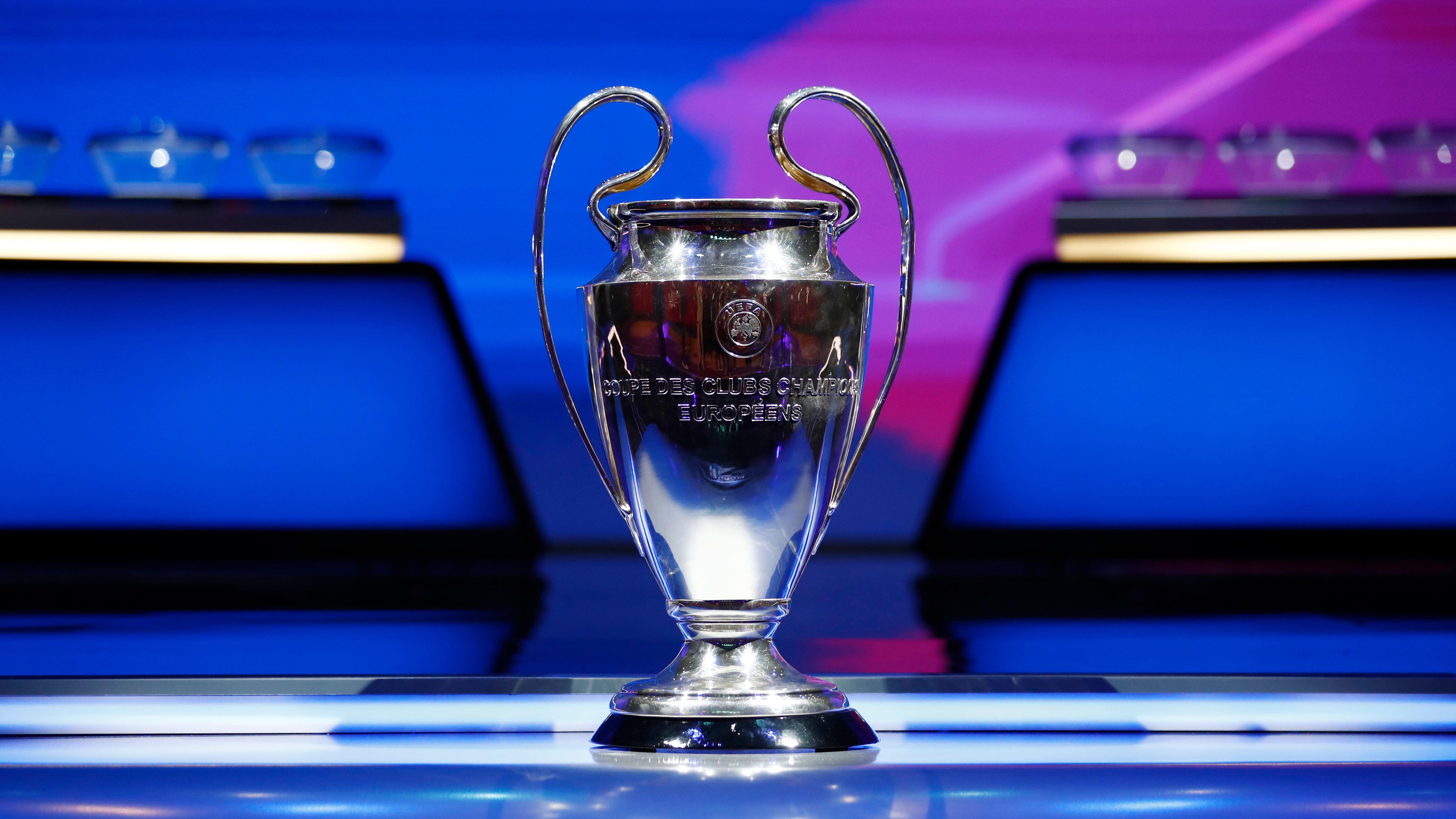 The Champions League trophy (Reuters)