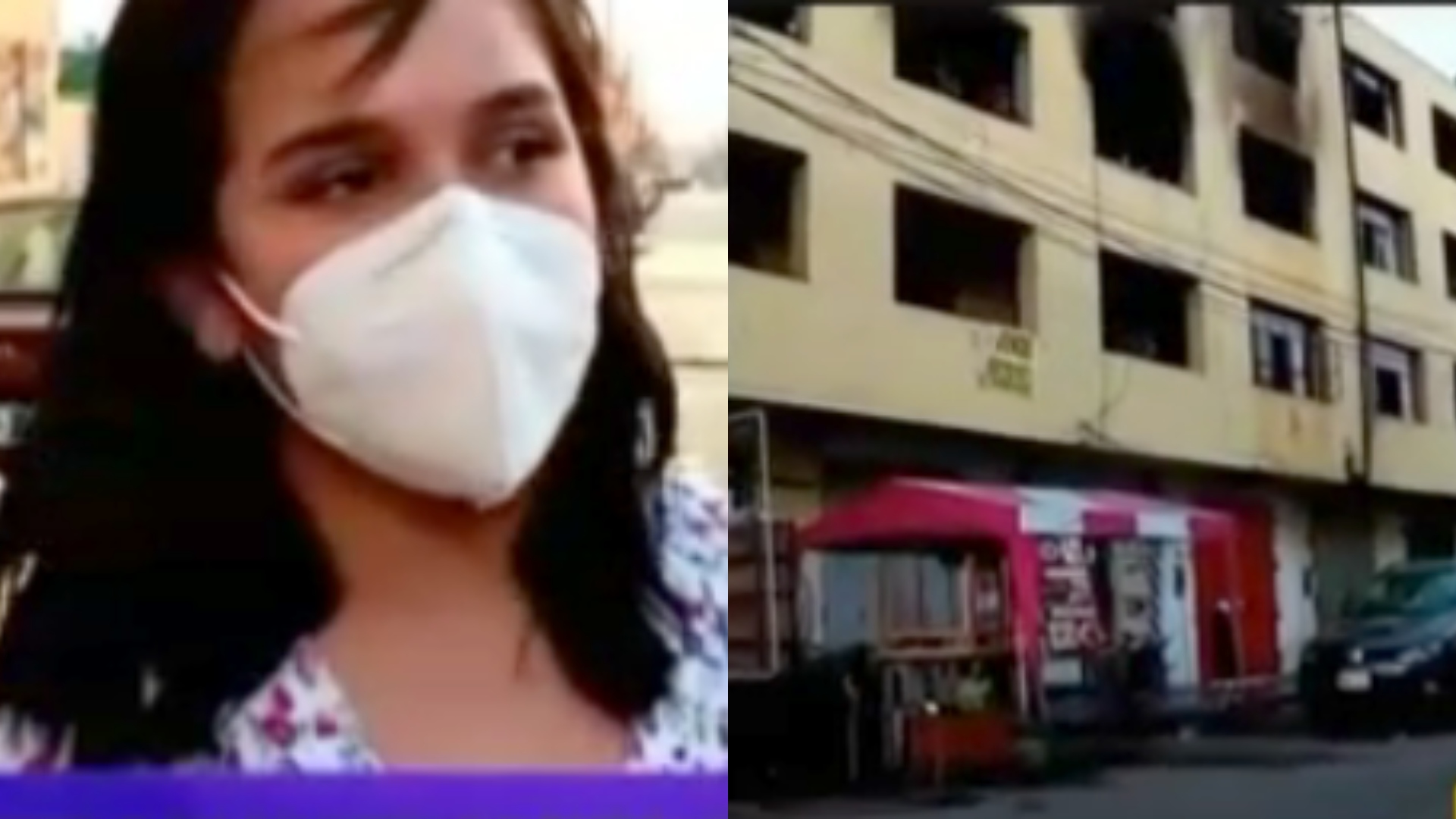Daniela Darcourt preocupada tras incendiarse inmueble de su tío: cantante agradeció a vecinos por ayudar