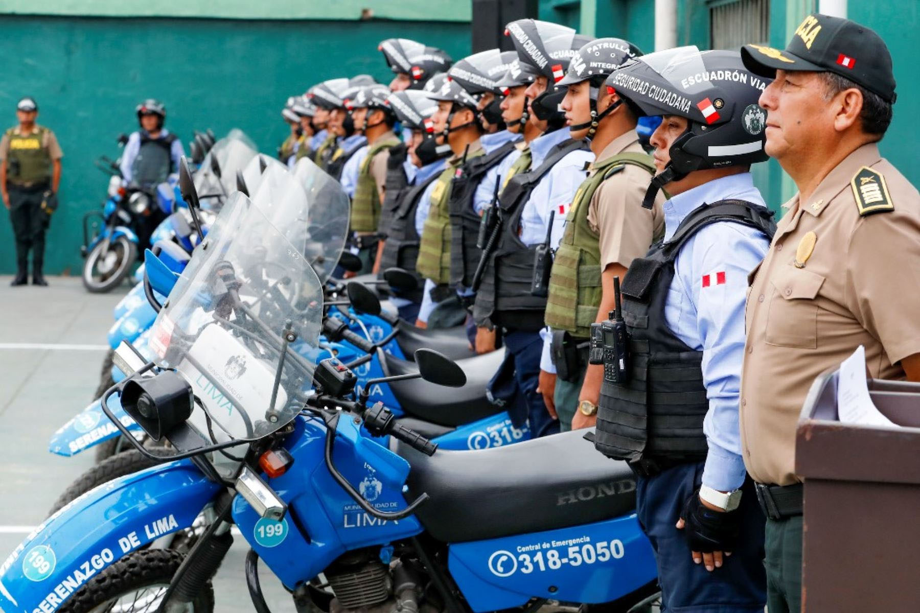 Agentes de la Policía Nacional y serenos de Lima trabajarán en conjunto. Foto: Andina.