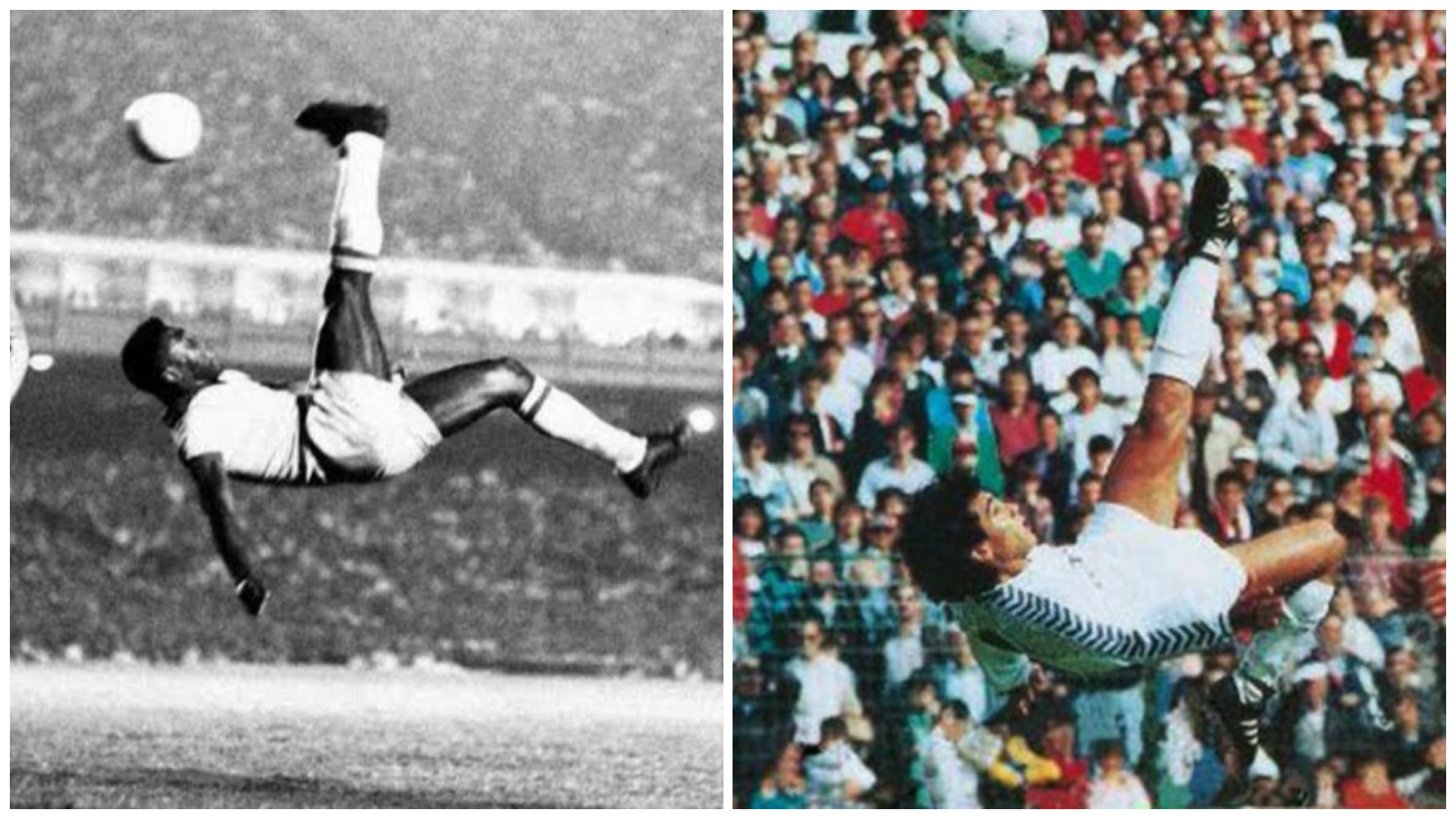 Si bien Hugo se caracterizó por meter espectaculares goles de chilena, Pelé ya lo había hecho (Foto: especial)