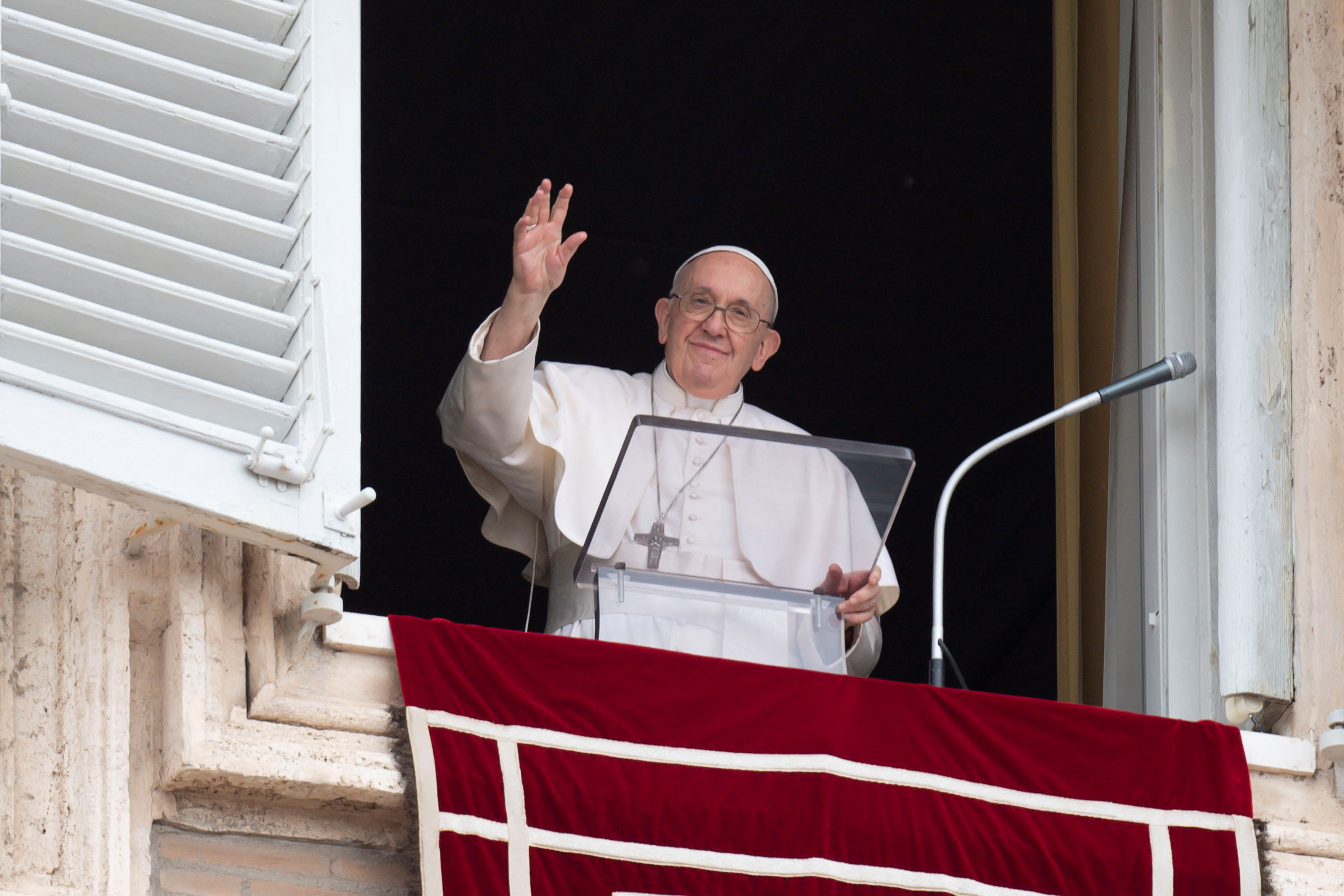 “Dios es padre y no reniega de ninguno de sus hijos”. Vatican Media/Handout via REUTERS 