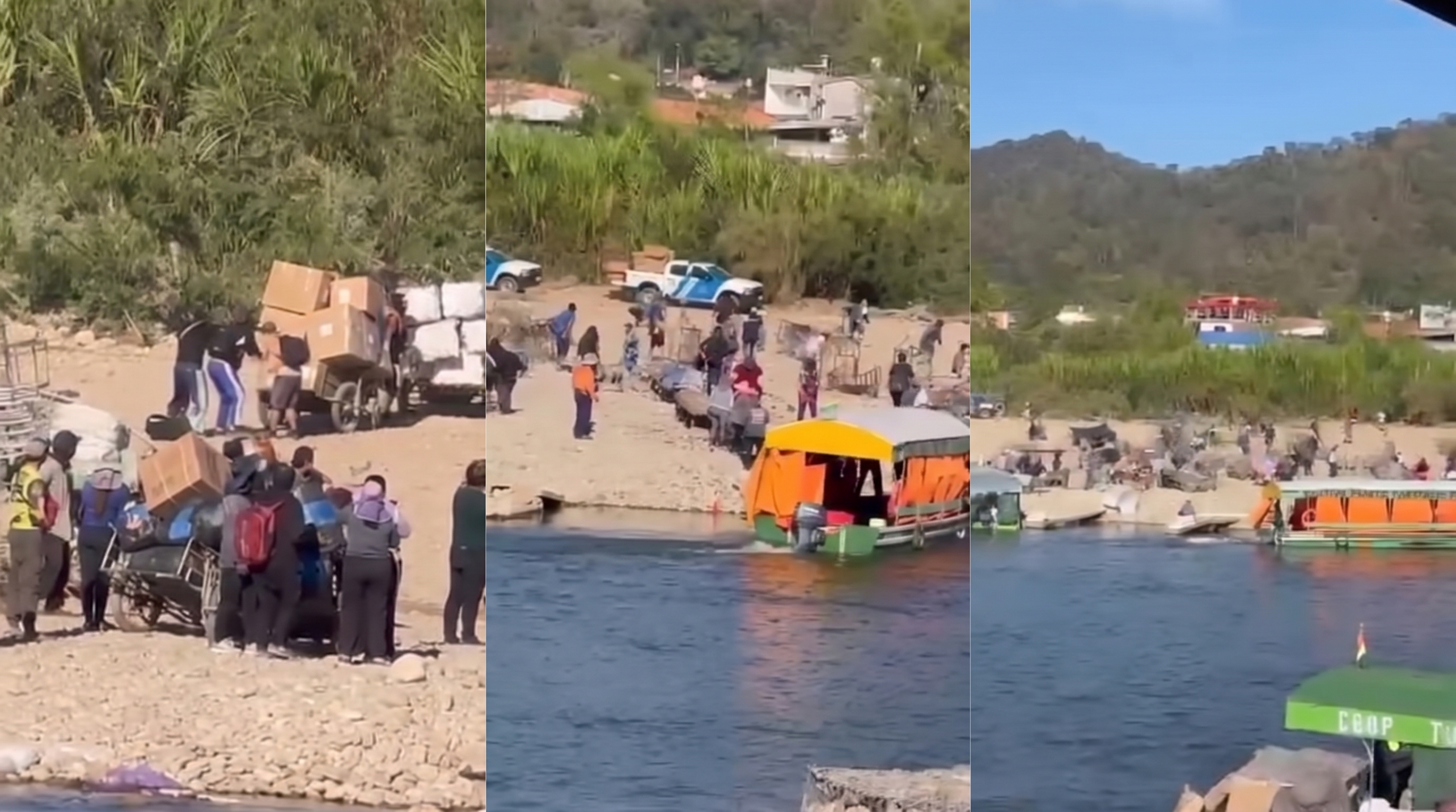 Tensi&oacute;n en Salta: bagayeros atacaron con piedras a miembros de Prefectura y piden cerrar la frontera con Bolivia