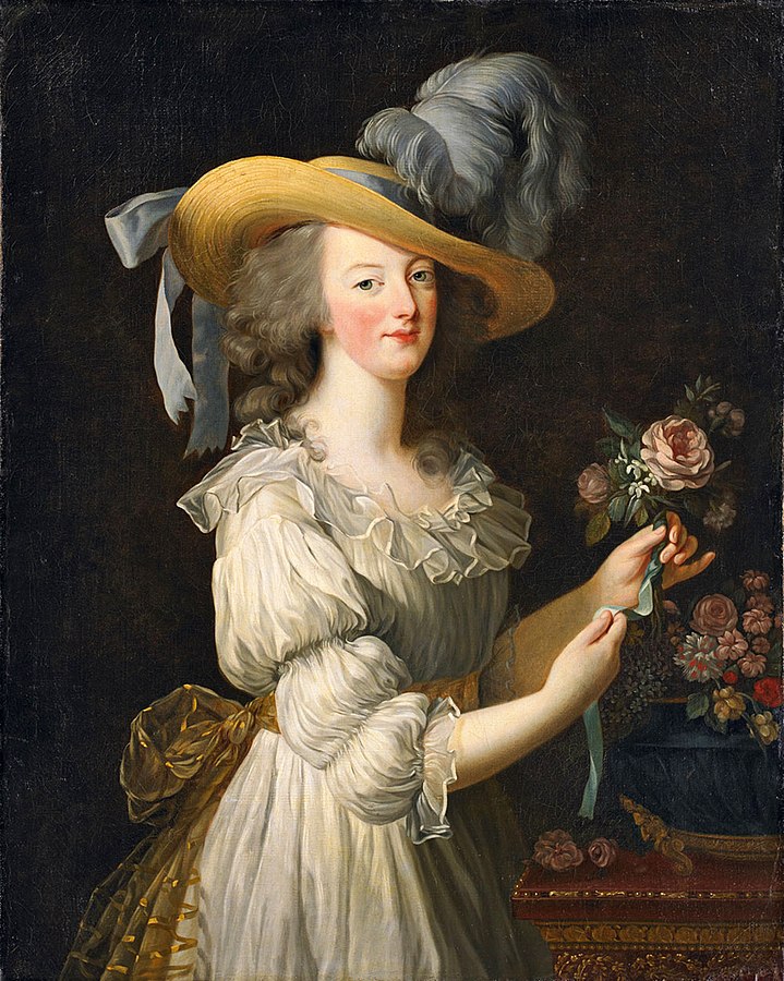 Retrato de María Antonieta hecho por Elisabeth Vigée-Lebrun. Hessian House Foundation / Wikimedia Commons
