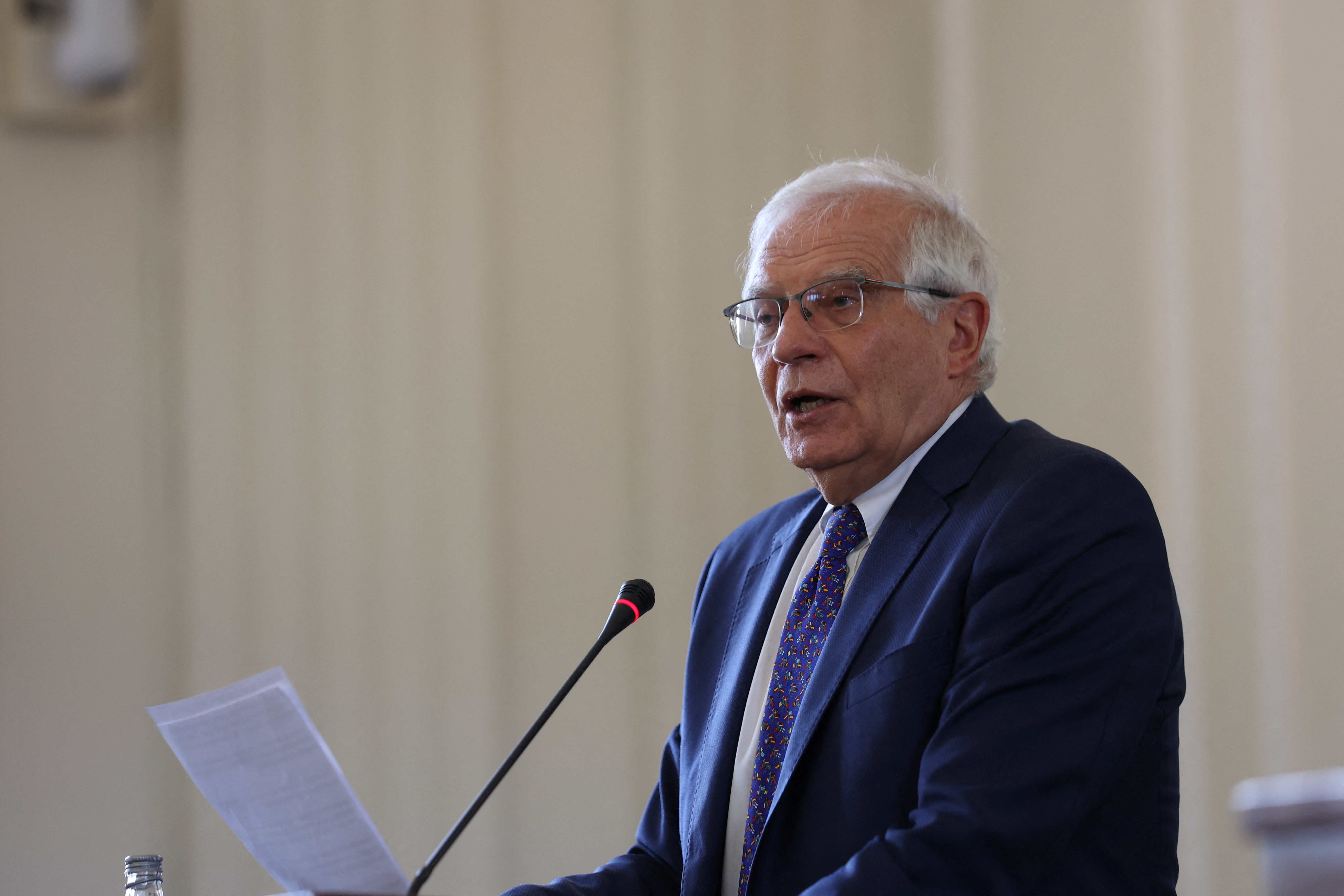 Borrell enfatizó en que Europa debe estar presente en la zona por su importancia en múltiples aspectos (REUTERS)