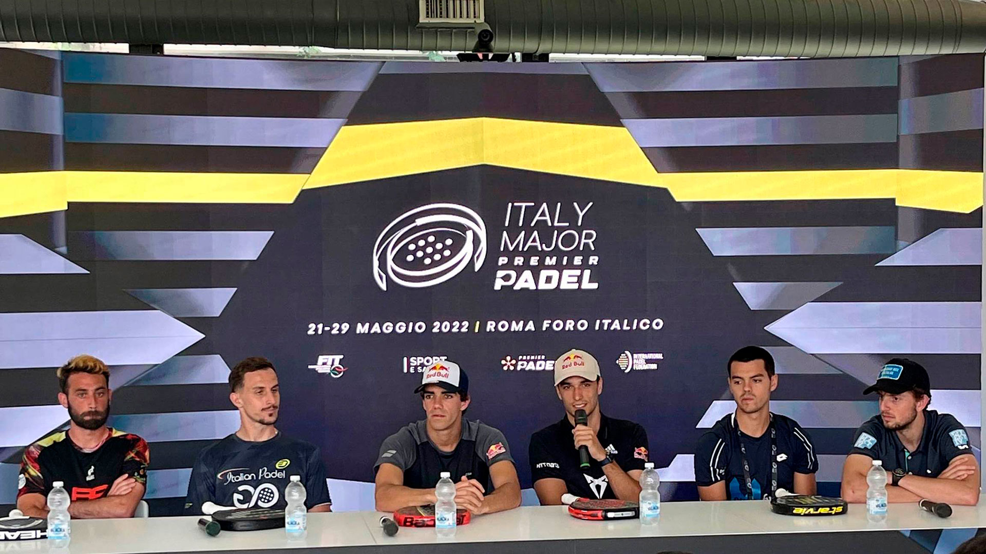 El Italy Major Premier Padel toma color con el debut de los favoritos y una transmisión récord