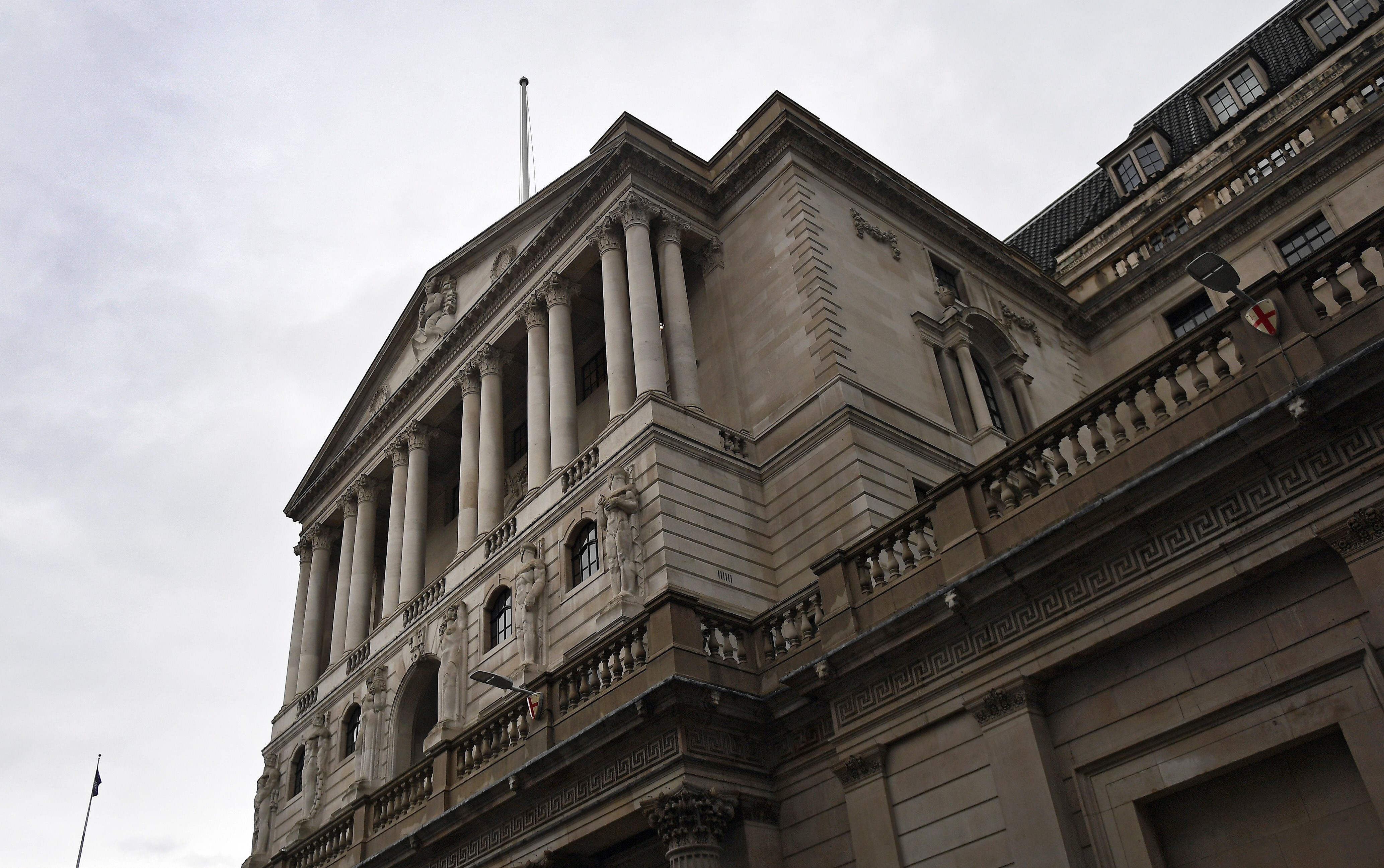 Fachada del Banco de Inglaterra en Londres (Reino Unido), en una fotografía de archivo. EFE/Andy Rain
