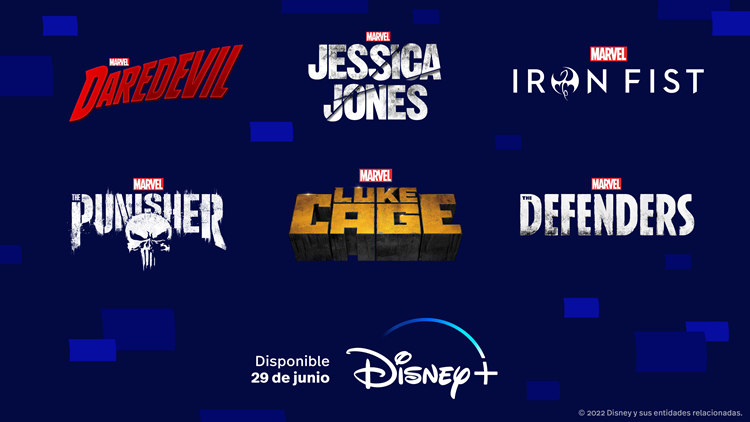 Llegan más series de Marvel a Disney+
