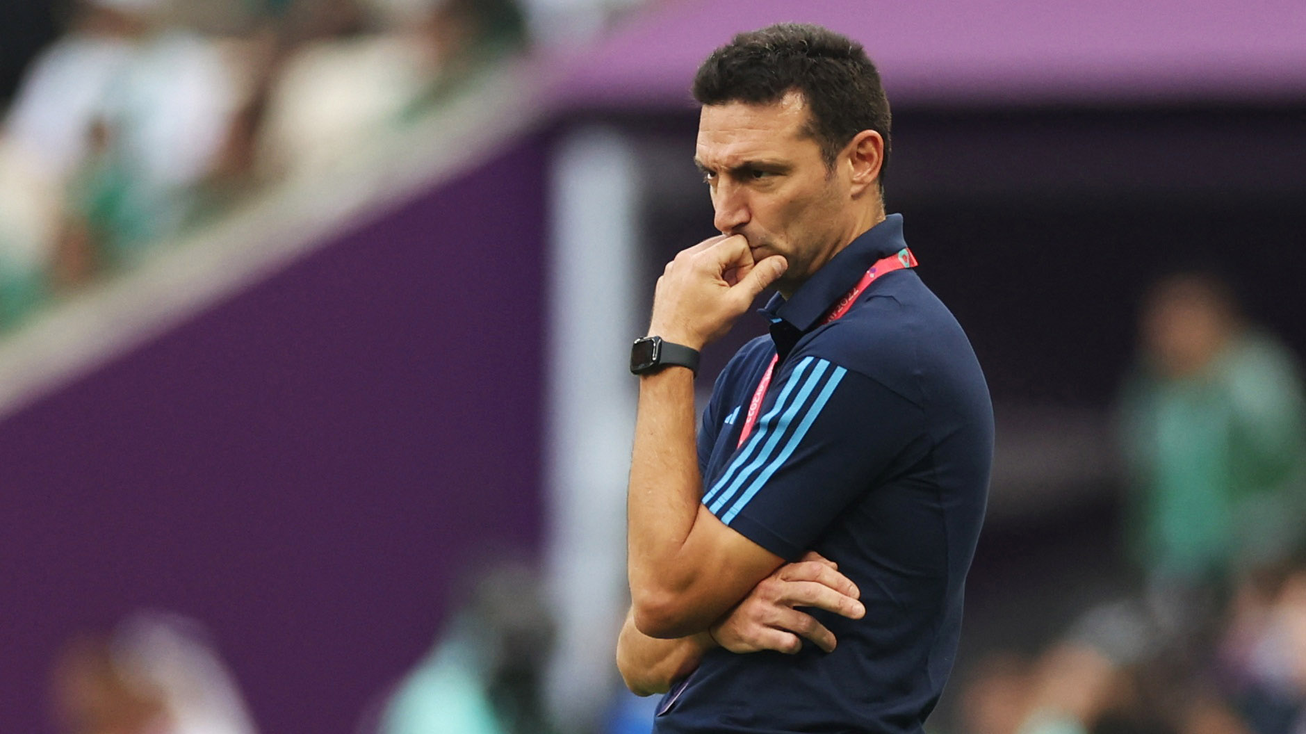 Lionel Scaloni ha llevado a la selección argentina a la final del Mundial de Qatar 2022 (REUTERS/Carl Recine)