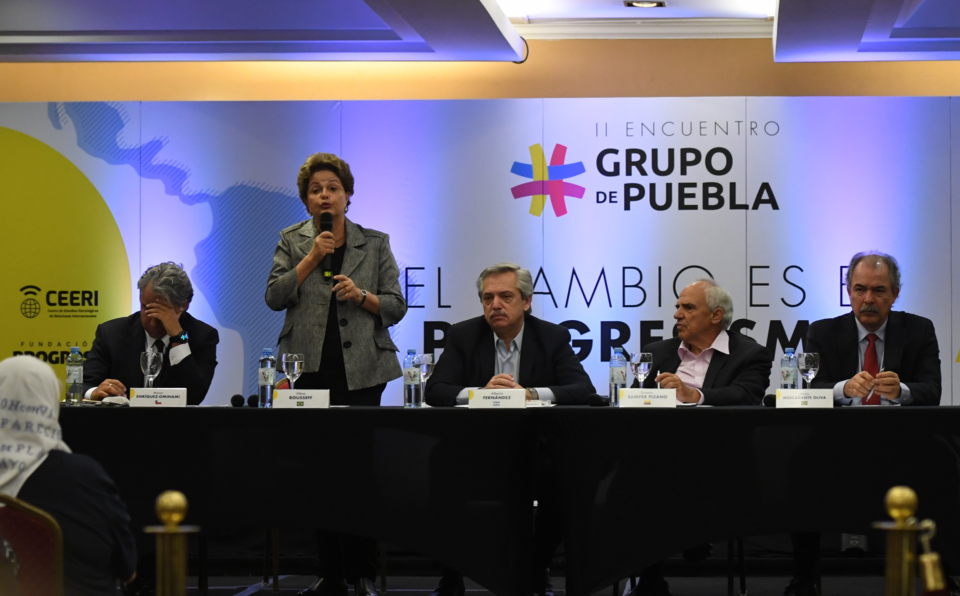 Cumbre del Grupo de Puebla (foto: Maximiliano Luna/archivo)