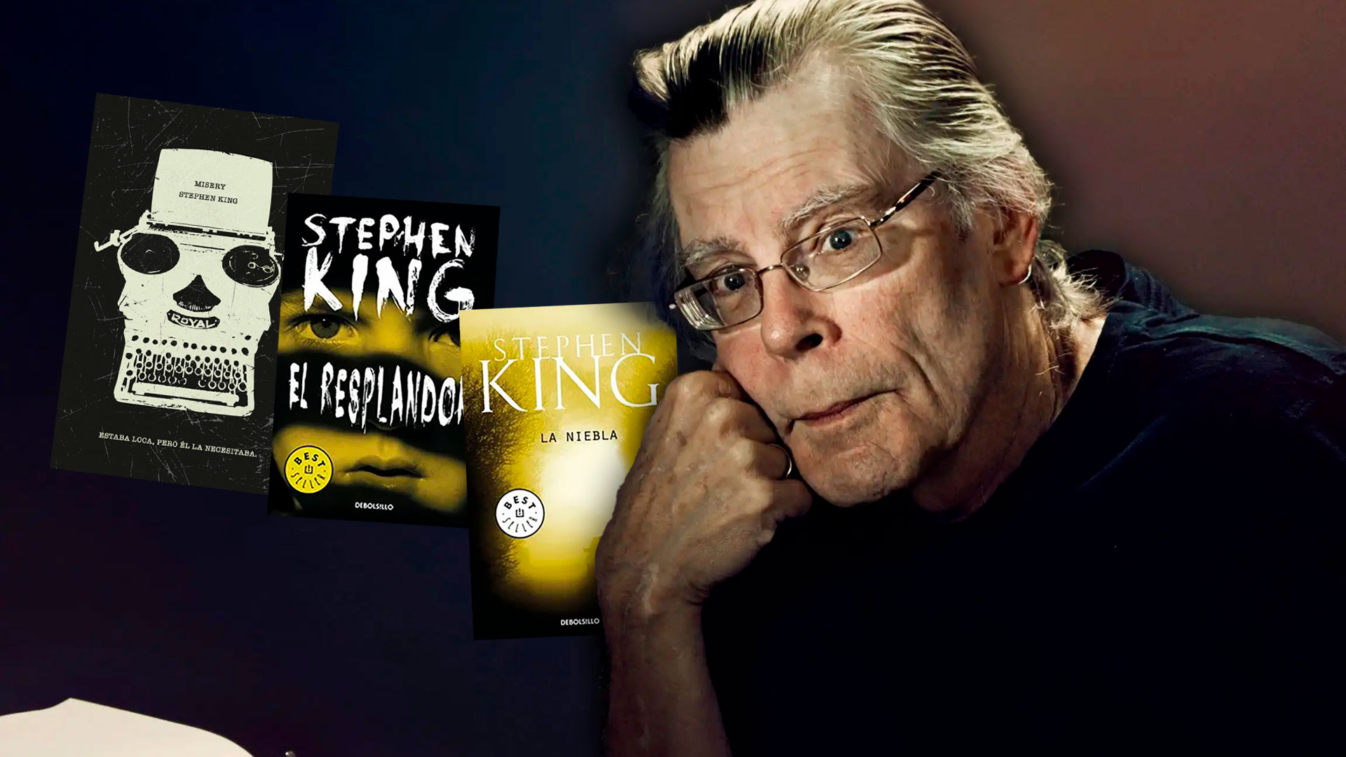 "El resplandor", "La niebla" y "Misery": tres de los mejores libros de Stephen King a precios amigables. 