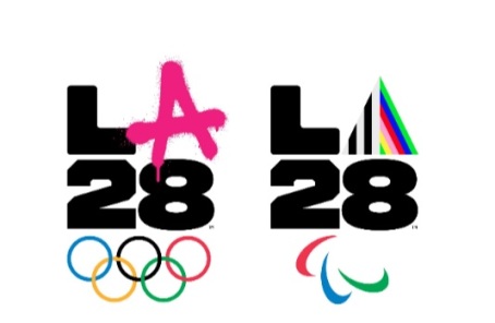 LA 2028 Delivers Digital Era Logo