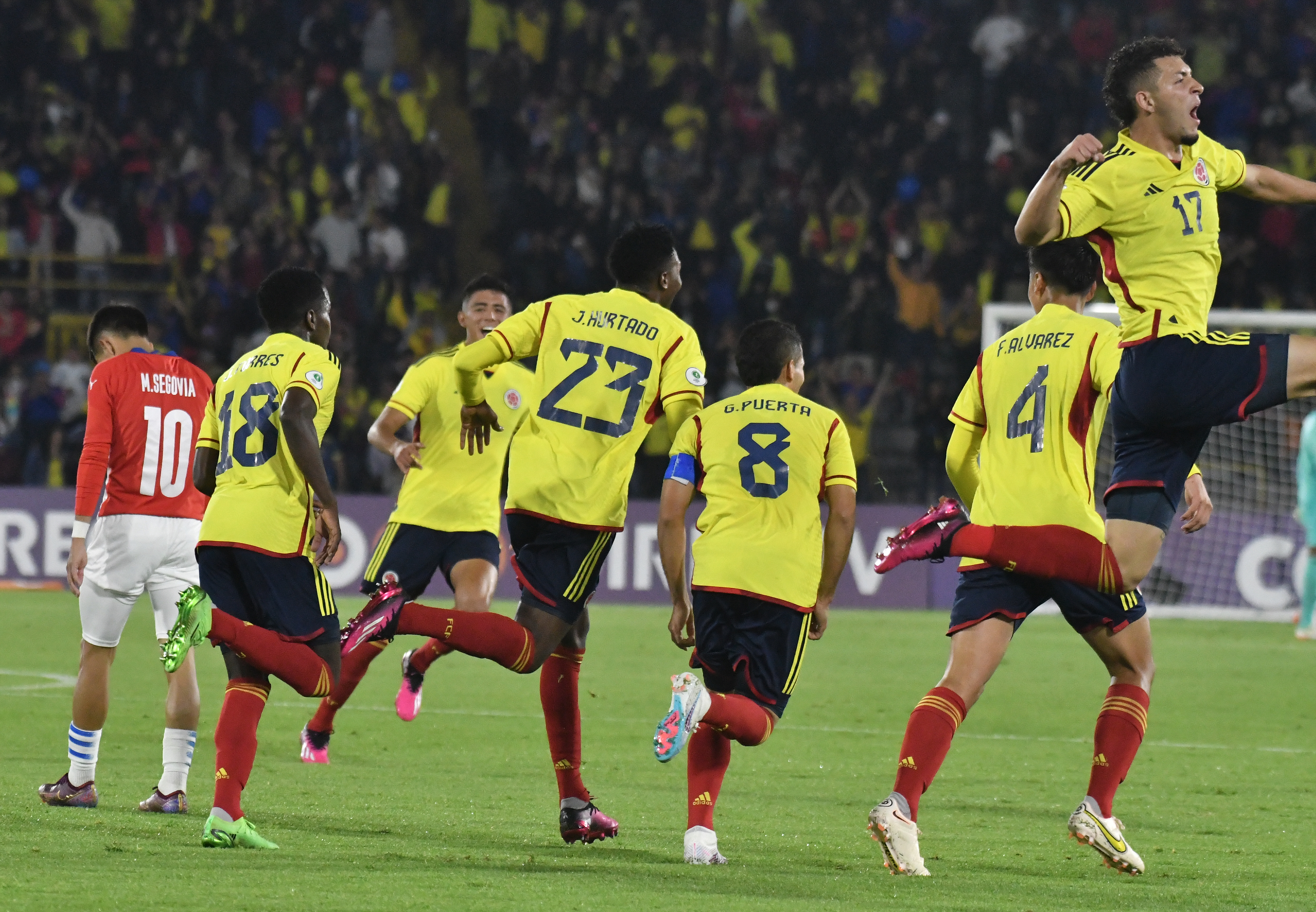 Sudamericano sub-20: la selección Colombia ya hace cuentas para clasificar a Indonesia 2023