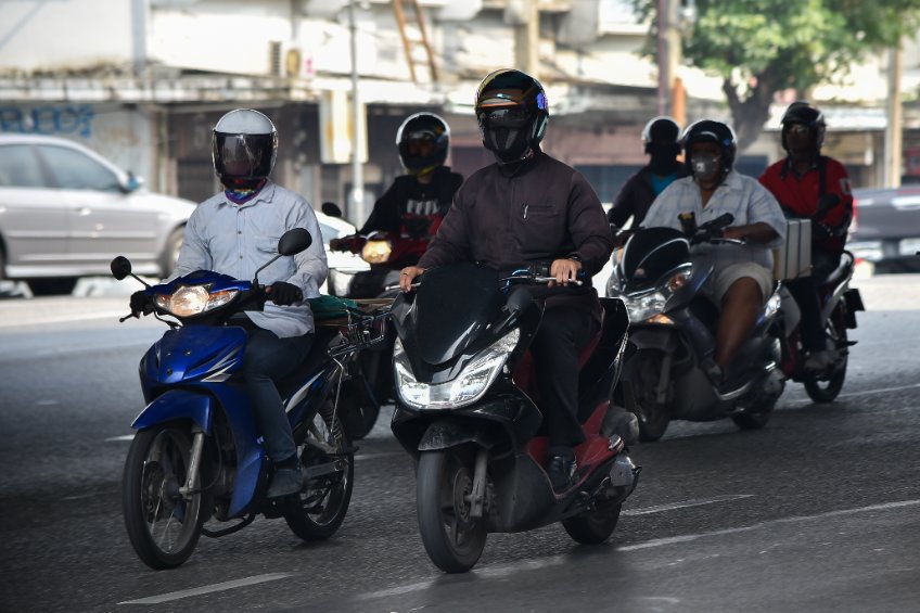 El uso de motocicletas en las urbes citadinas se ha incrementado en los últimos años, no sólo en el ámbito doméstico, sino también en actividades delictivas (Foto: Archivo)