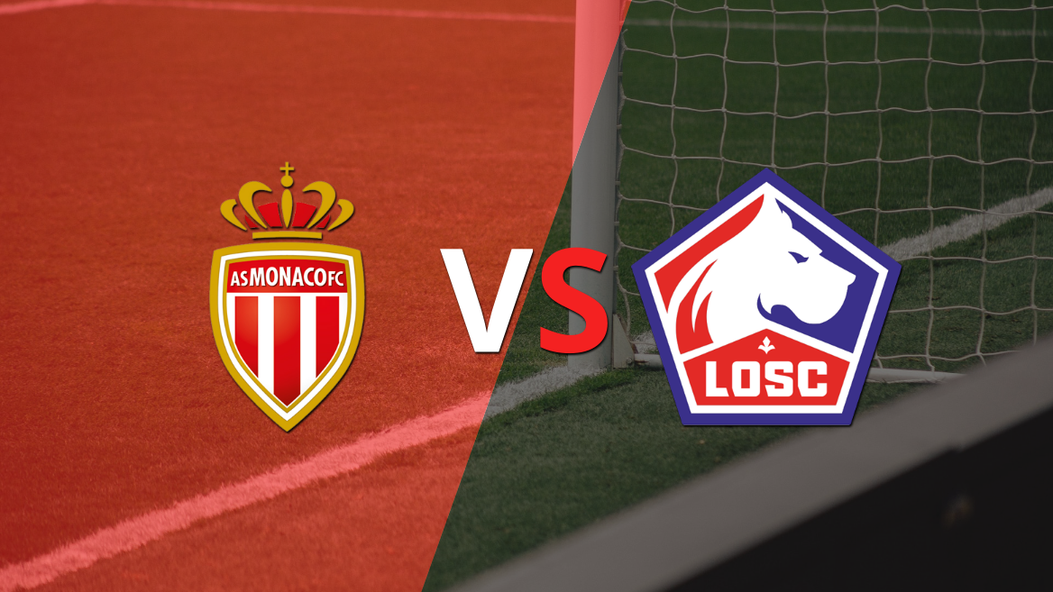 Con doblete de Jonathan David, Lille empató con Mónaco 2-2