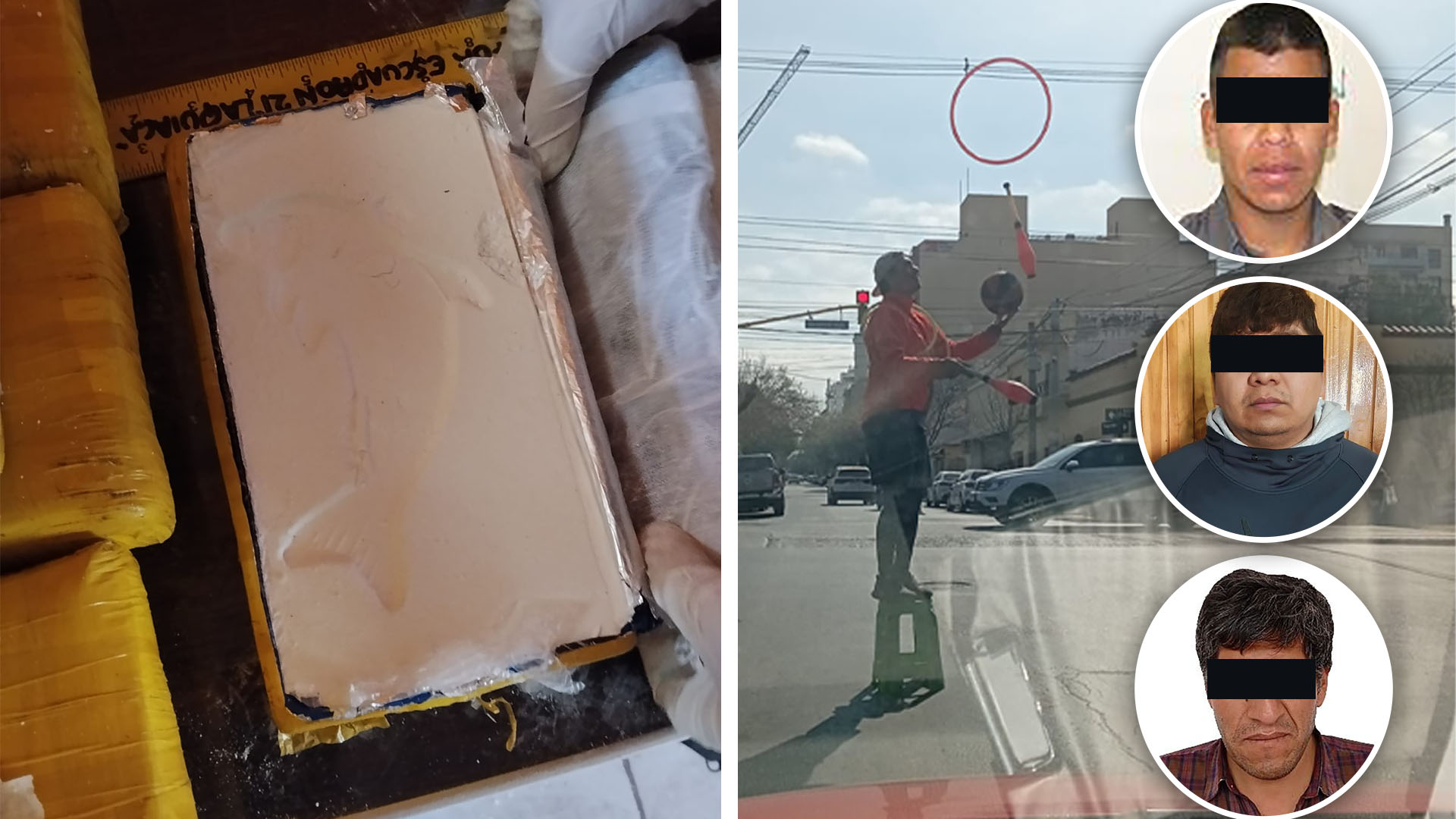 Brujos, polic&iacute;as y "el Diablo" en la frontera: la ins&oacute;lita banda narco que cay&oacute; por un malabarista