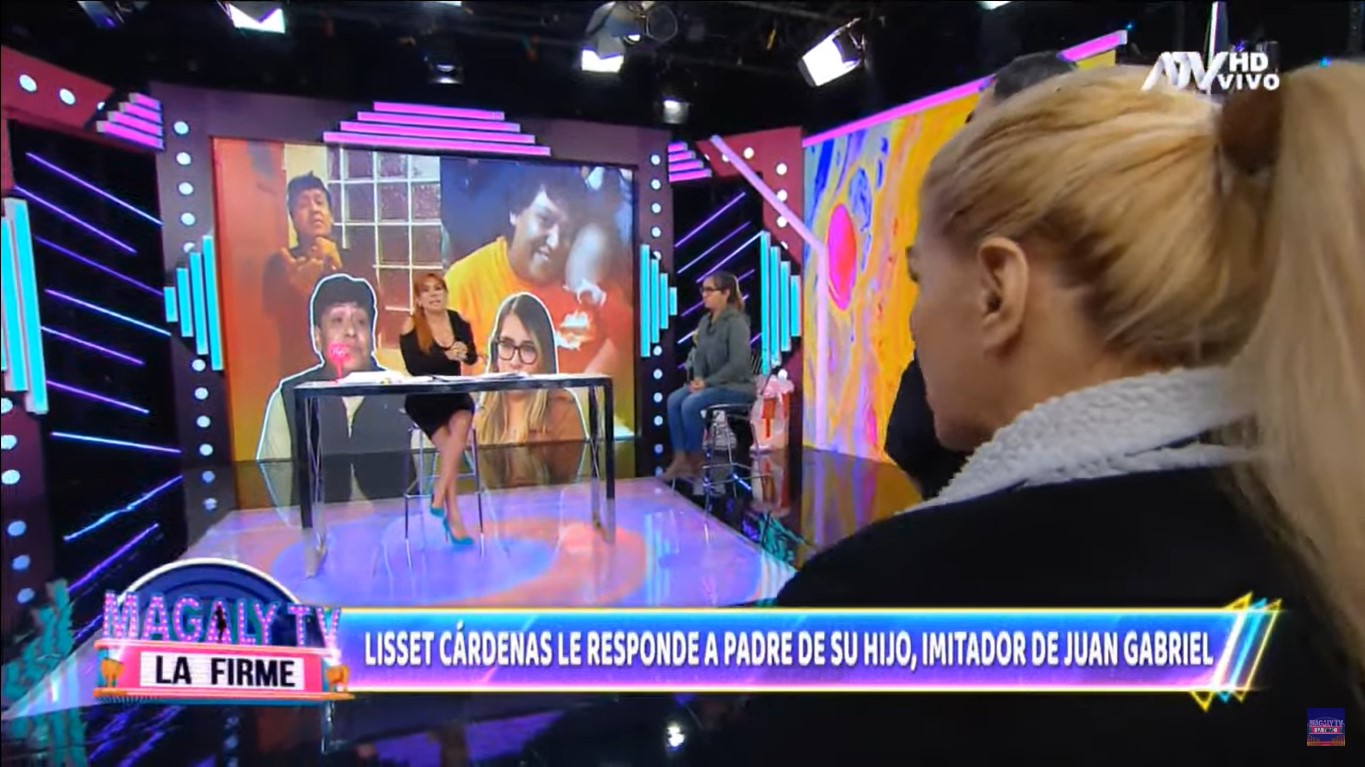 Magaly Medina y Lucy Cabrera discuten en vivo.  (Foto: Captura)