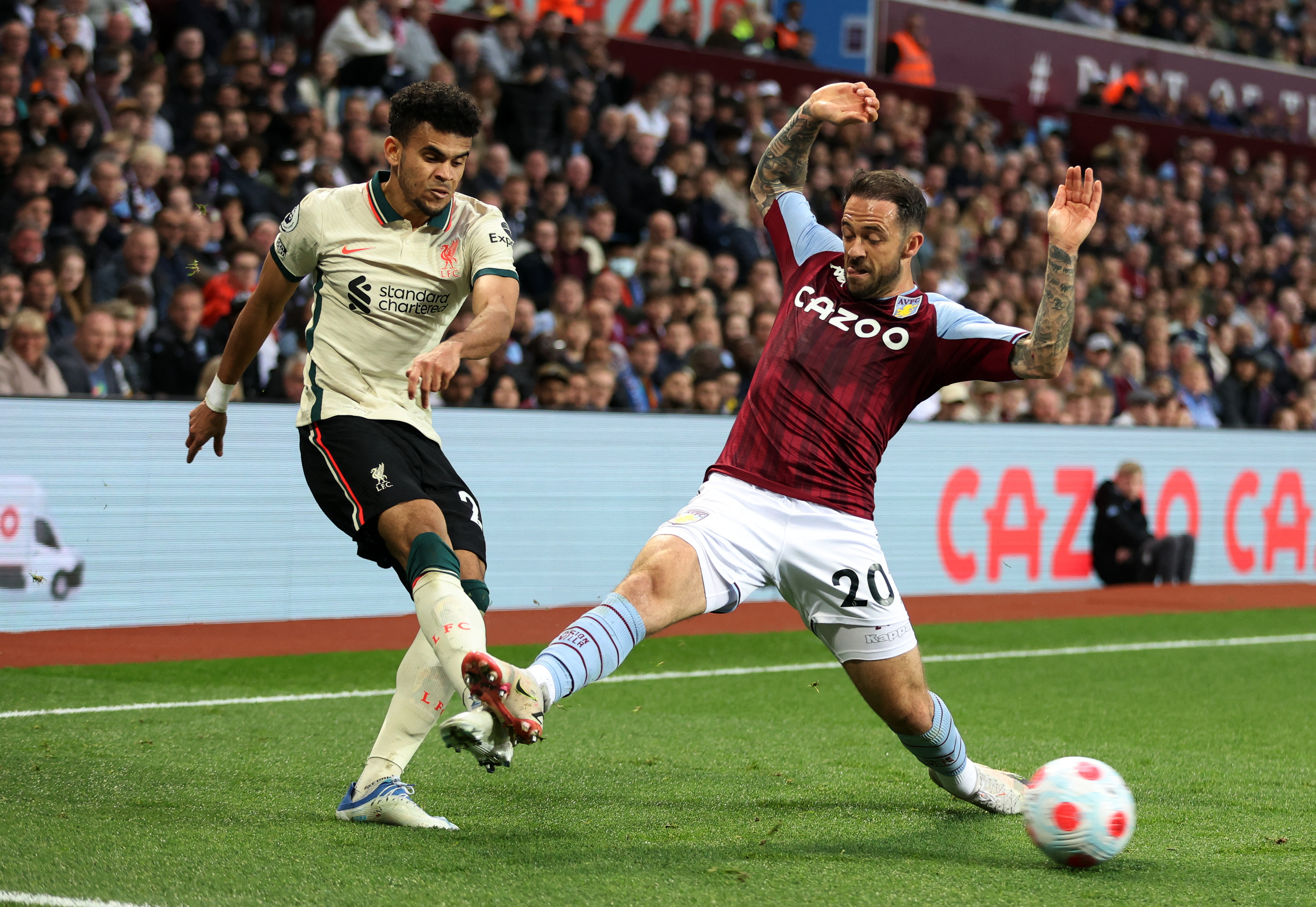 Video: con nueva asistencia de Luis Díaz, Liverpool venció a Aston Villa y no se rinde en la lucha por la Premier League