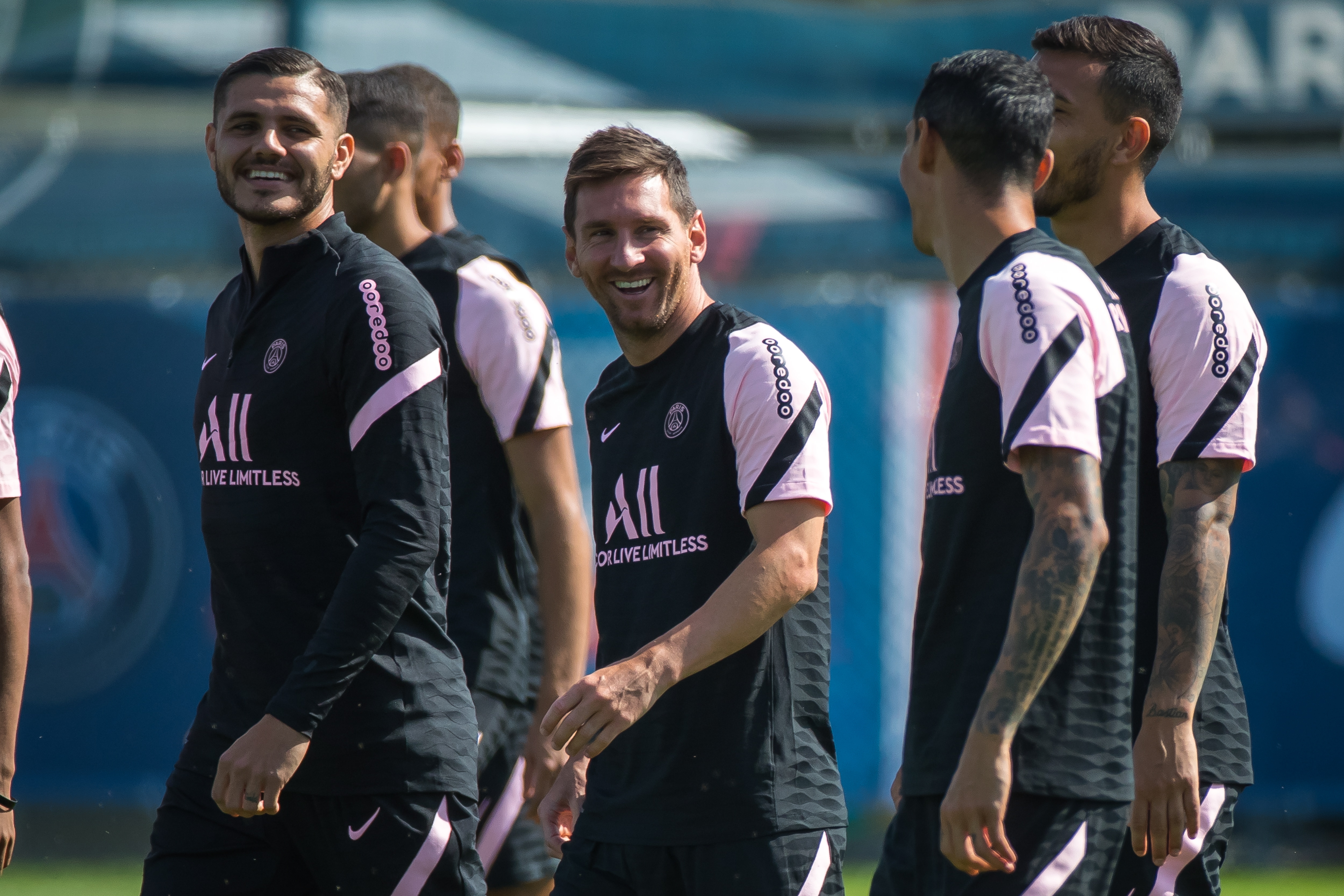 En el PSG Icardi comparte plantel con los argentinos Lionel Messi, Leandro Paredes y Angel Di María (EFE/Christophe Petit Tesso)