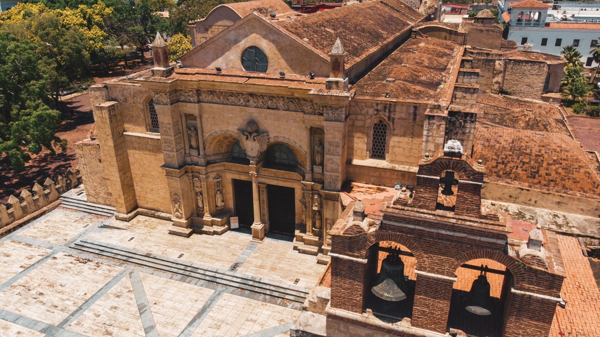 Catedral Primada de América, la catedral de Santo Domingo es la primera del nuevo mundo (Crédito: Prensa Alcaldía Santo Domingo)