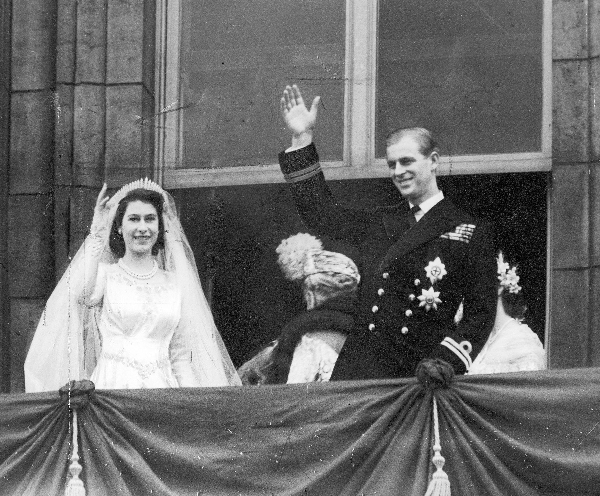 Felipe e Isabel se daban el "sí, quiero" en 1947, en plena posguerra, en la Abadía de Westminster
