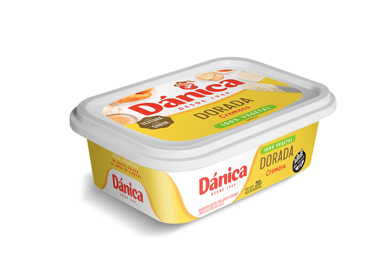 La empresa comercializa su marca Danica se vende en supermercados y almacenes pero también produce insumos para la industria 