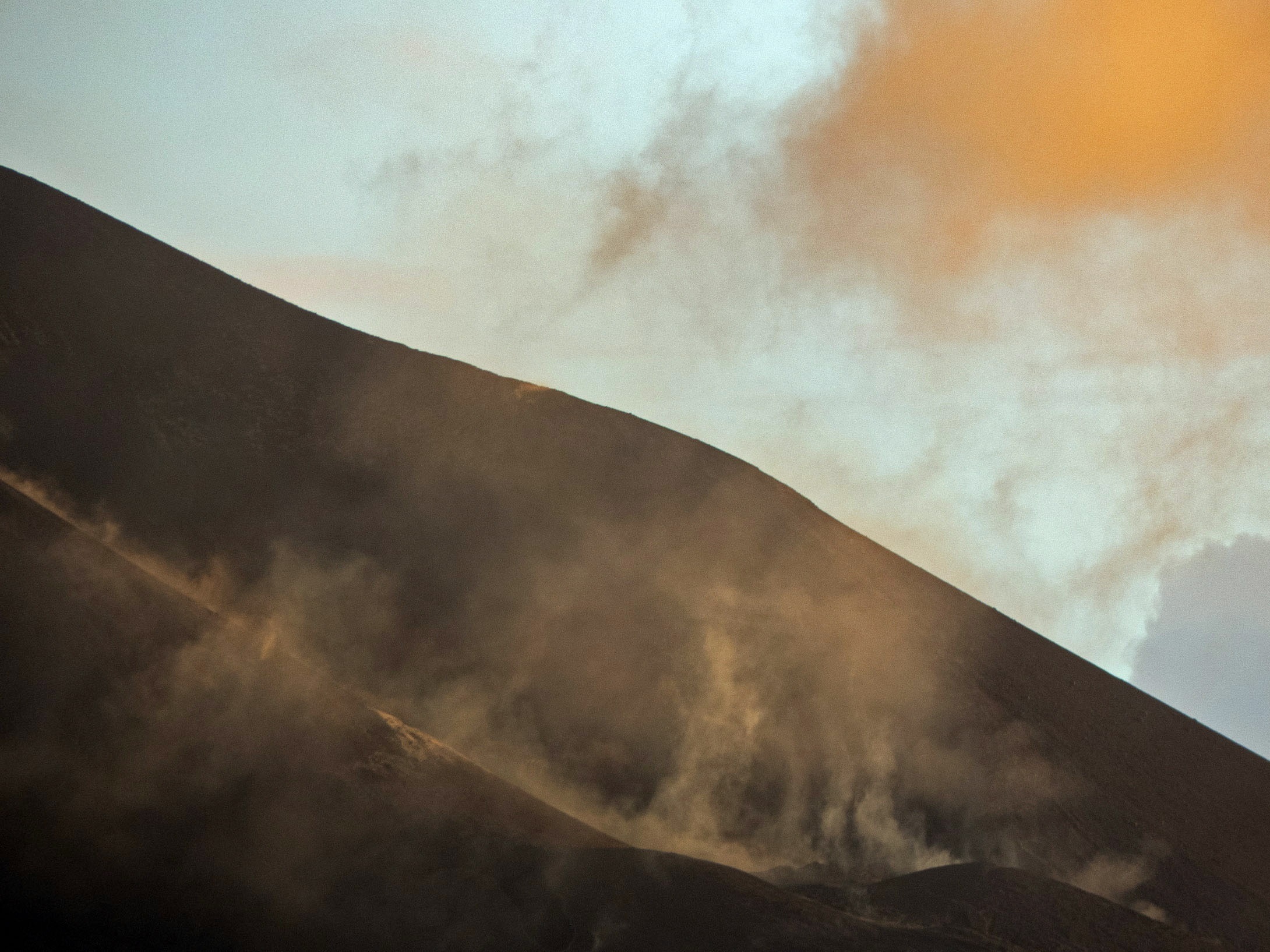La emergencia volcánica en La Palma "está claramente atenuada" (Foto: EFE)