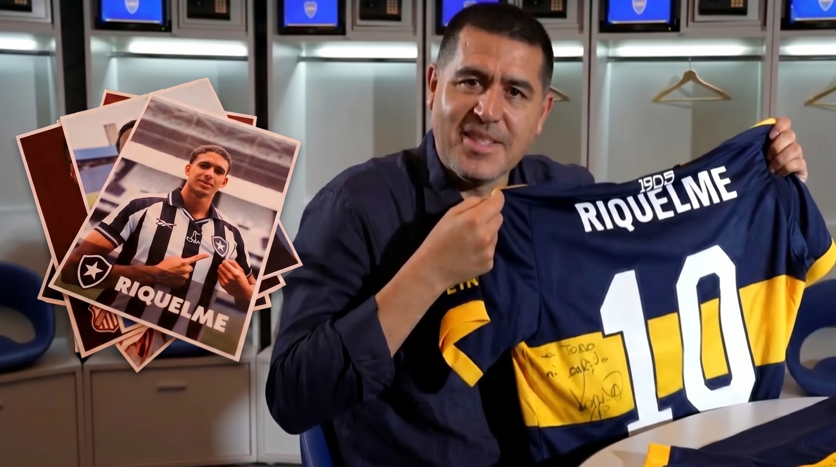 La emoci&oacute;n de Riquelme al enterarse de que m&aacute;s de 31.000 brasile&ntilde;os llevan su apellido como nombre de pila: el singular pedido que les hizo