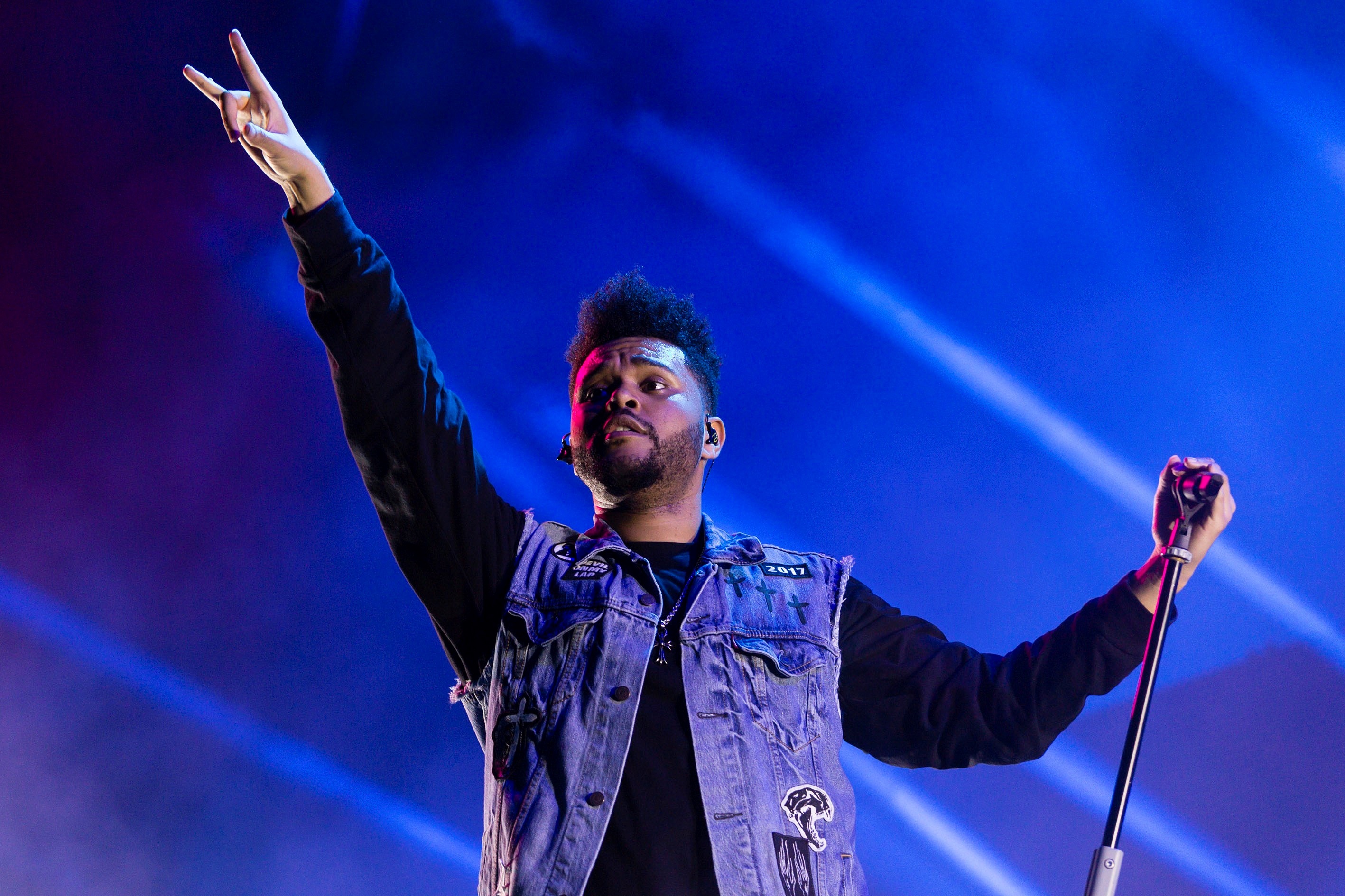 En la imagen, el cantante canadiense The Weeknd (EFE)
