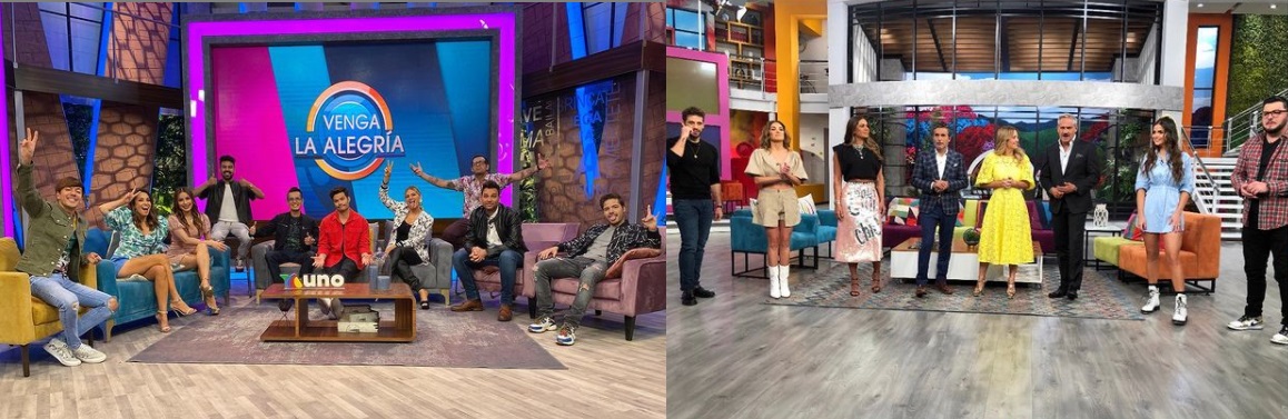 Ambos programas son los más vistos a nivel nacional en televisión pública
(Foto: @programahoy, @vengalaalegriatva/Instagram)