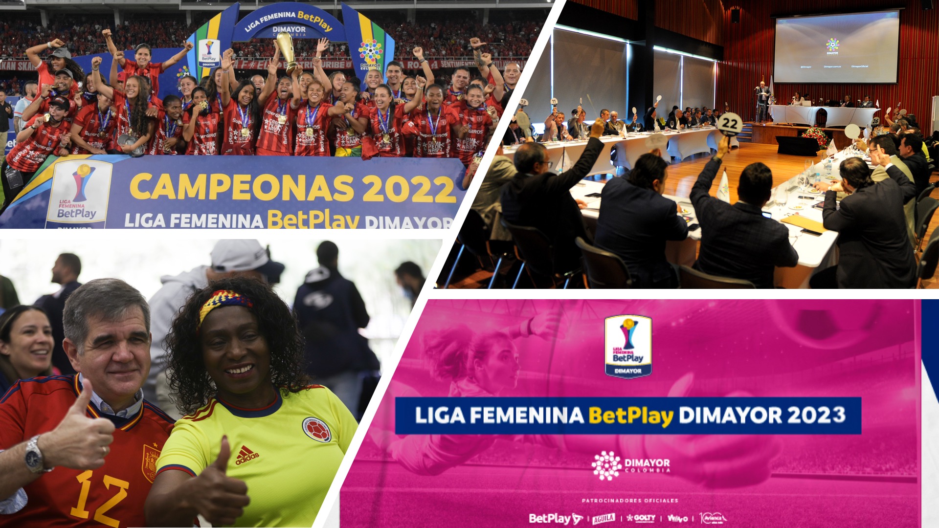 El viernes 20 de enero la Dimayor definirá el formato de competencia de la Liga BetPlay Femenina en la temporada 2023