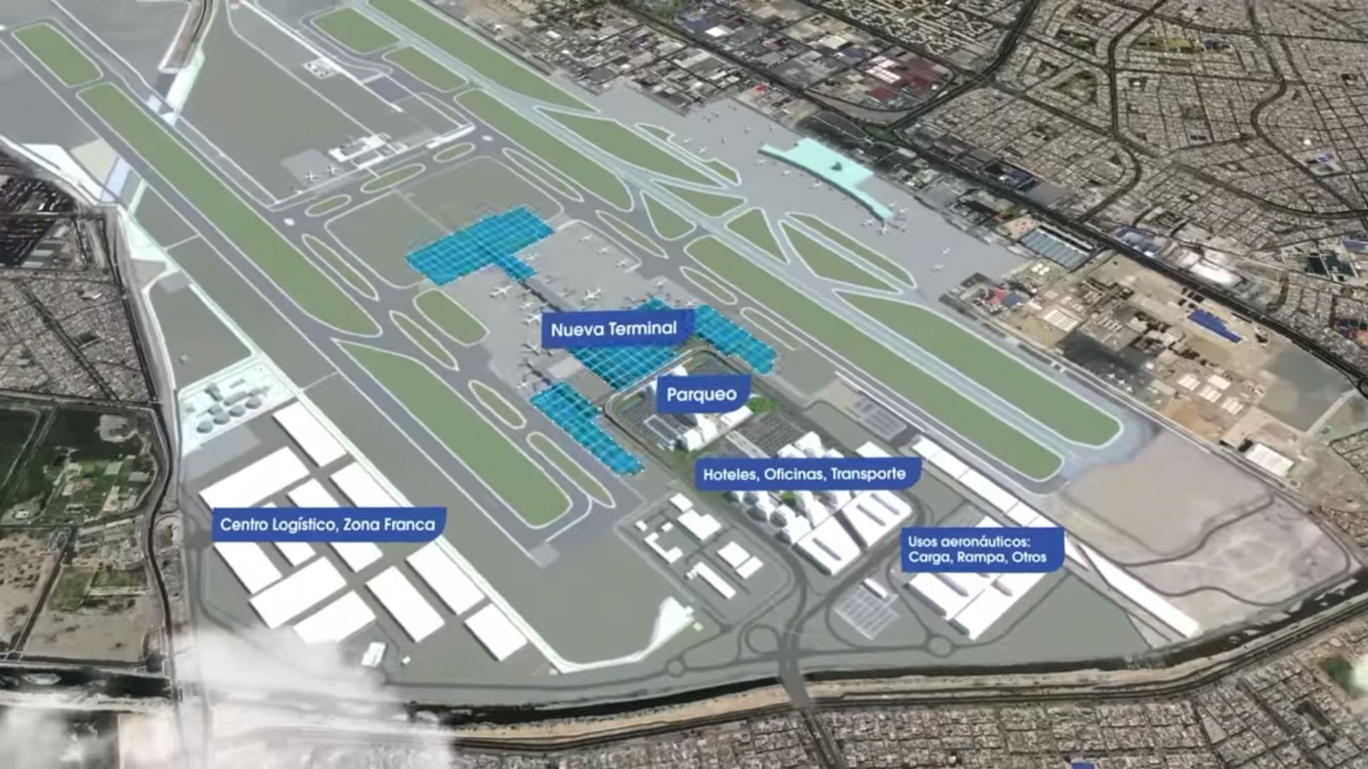 Así lucirá el nuevo aeropuerto Jorge Chávez, que abrirá sus puertas en enero de 2025