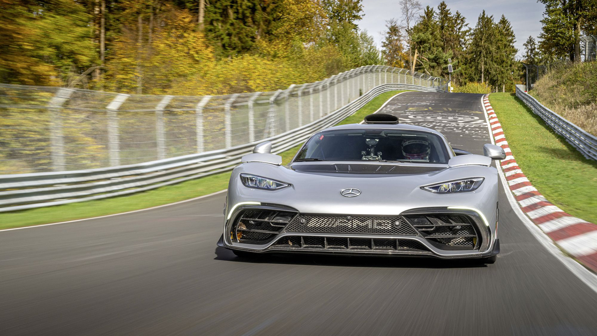 El Mercedes AMG One mostró todo su potencial y conquistó el récord en la pista de Nürburgring
