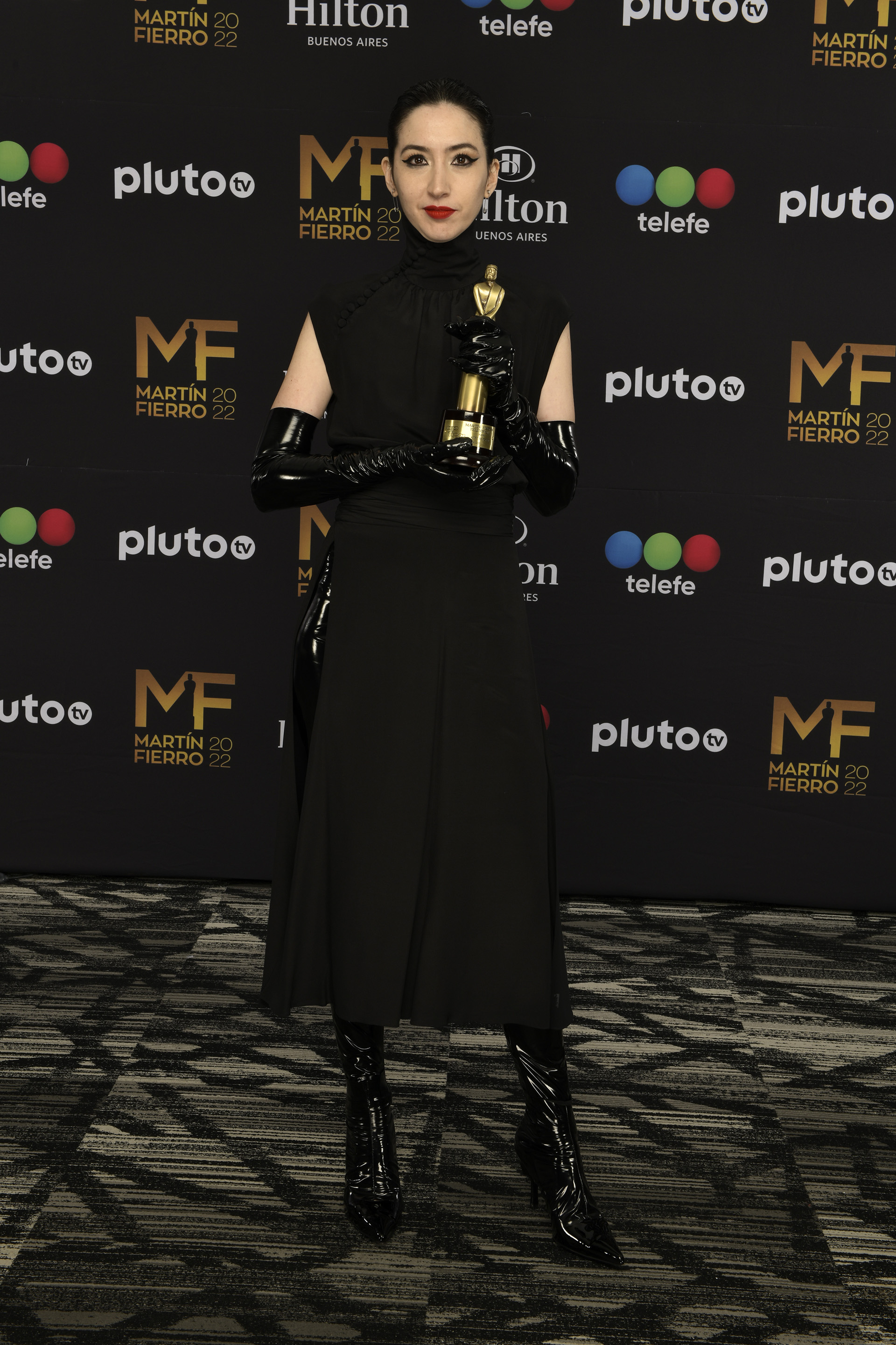 Sofía Gala ganó un Martín Fierro como mejor actriz de reparto y no pasó desapercibida (Prensa Telefé)