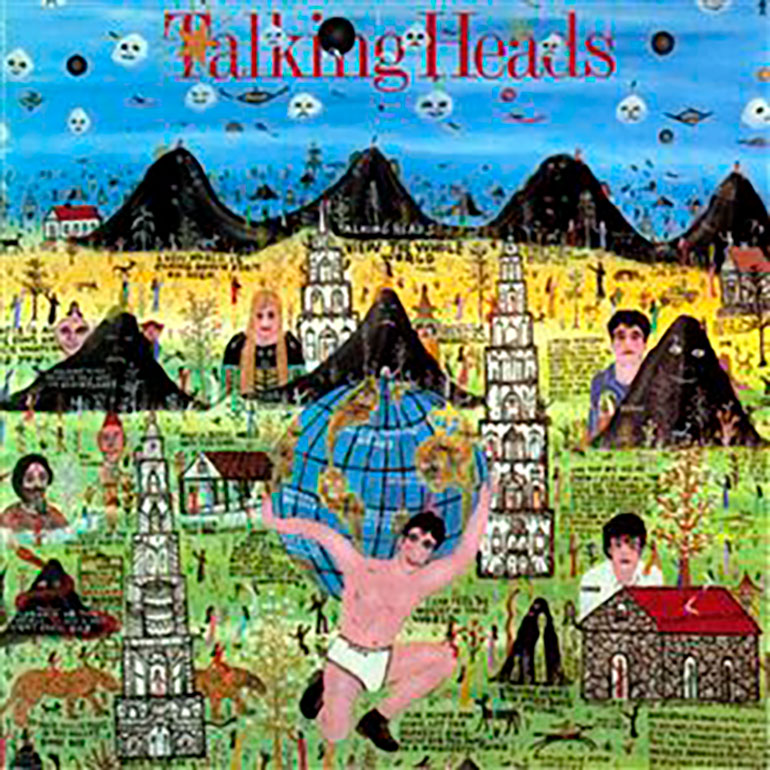 Portada de "Little Creatures", de Talking Heads, realizada por Howard Finster
