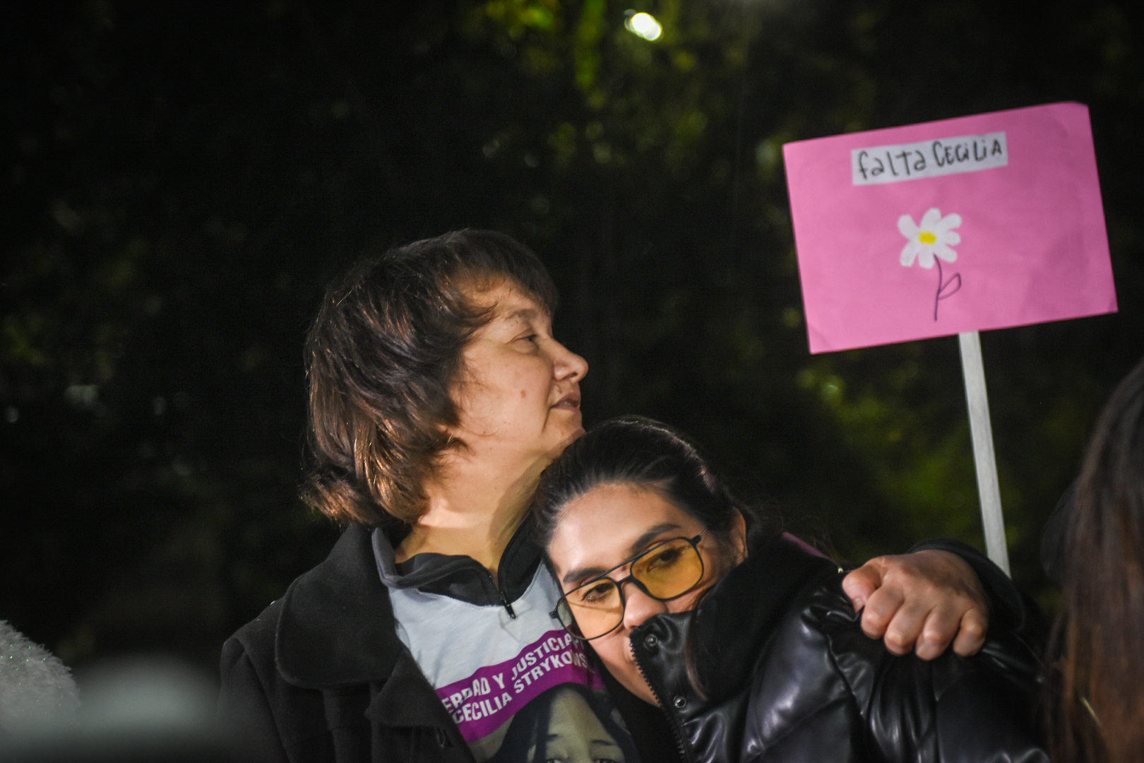 La madre de Cecilia reclamó protección policial, por miedo a que le ocurra algo a su otra hija (Caprarulo Pablo/Télam)