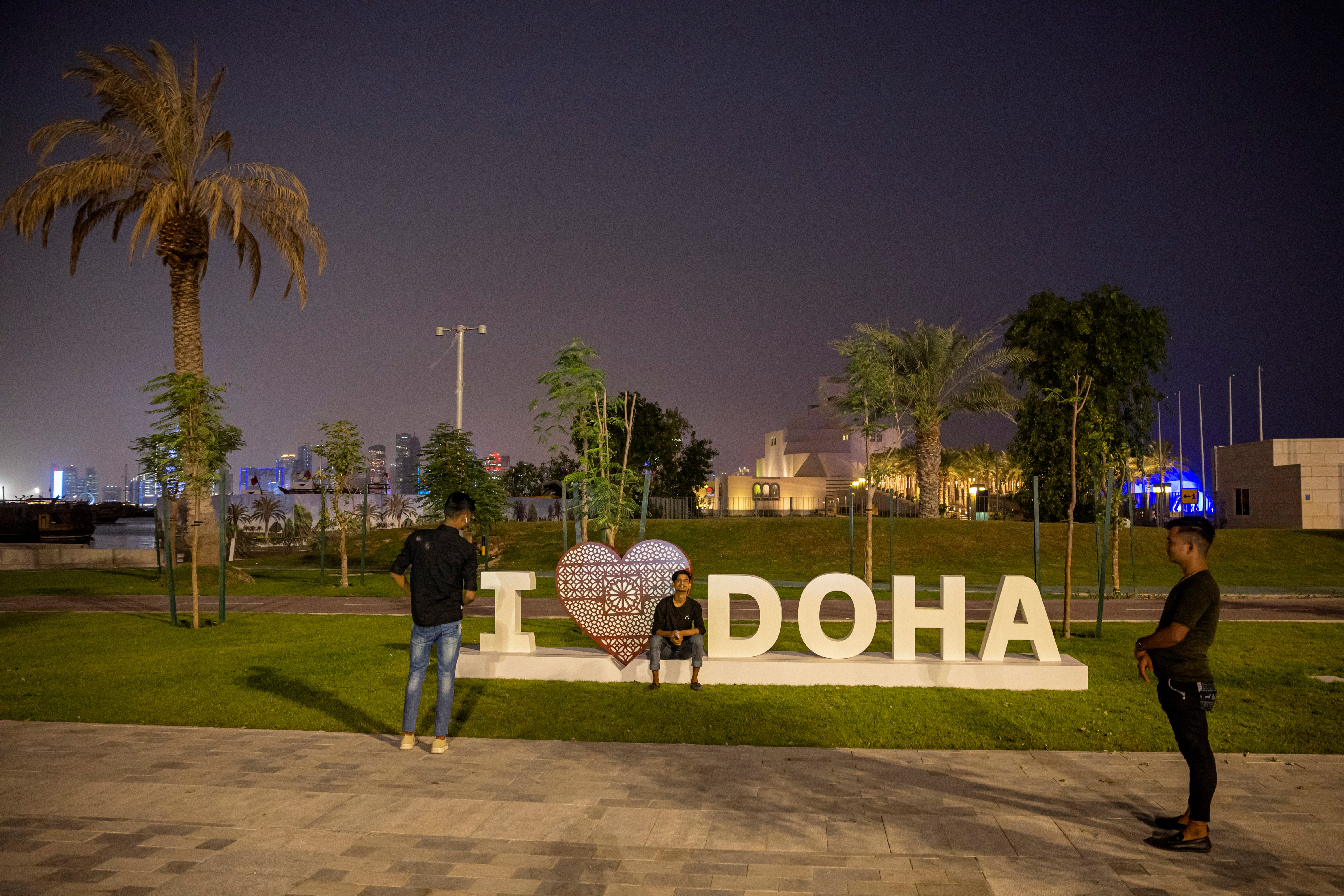 La ciudad de Doha será una de las sedes de los partidos de la Copa del Mundo REUTERS/Marko Djurica