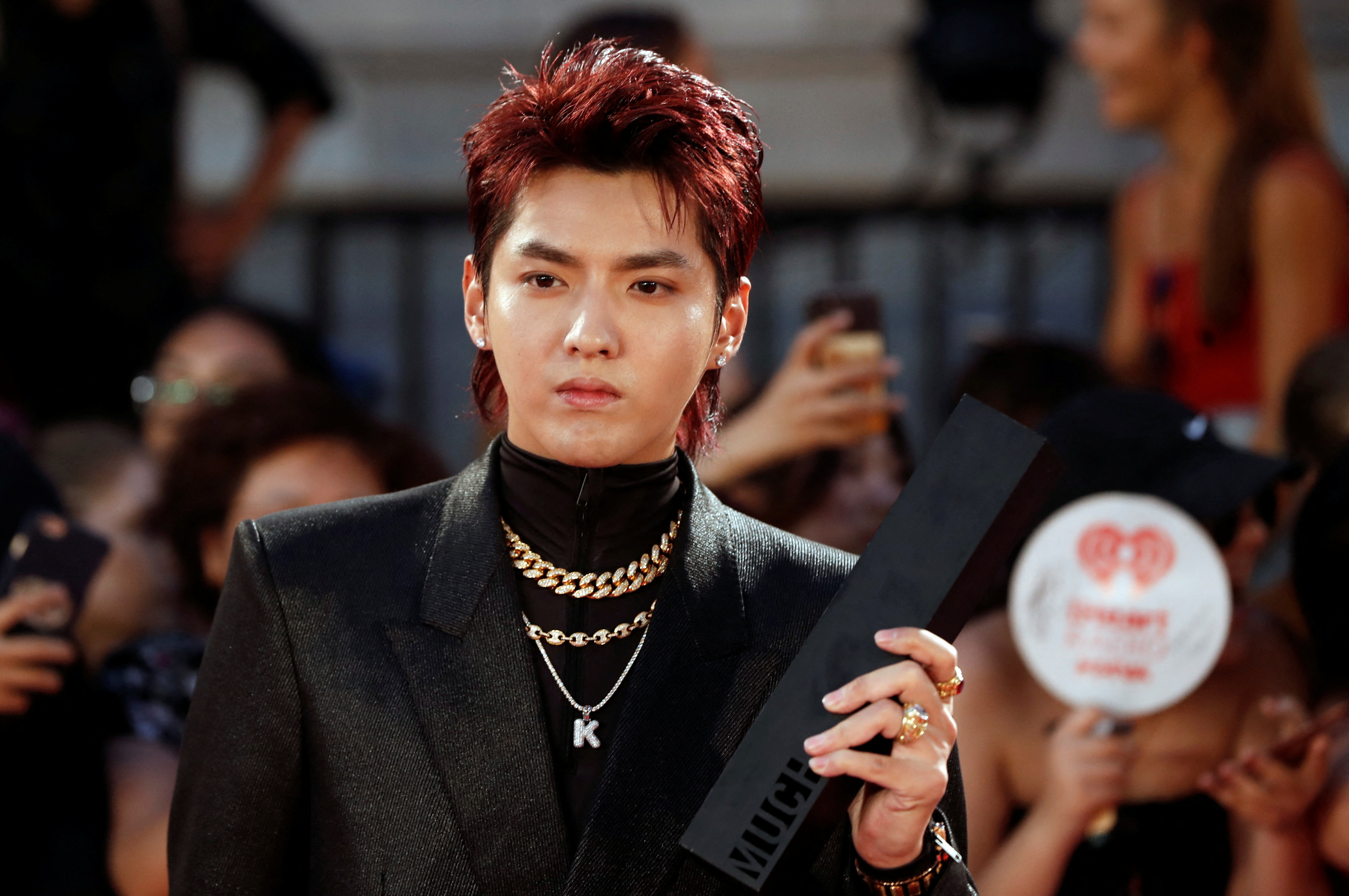 FILE PHOTO: Kris Wu arrives at the iHeartRadio MuchMusic Video Awards (MMVA) in Toronto