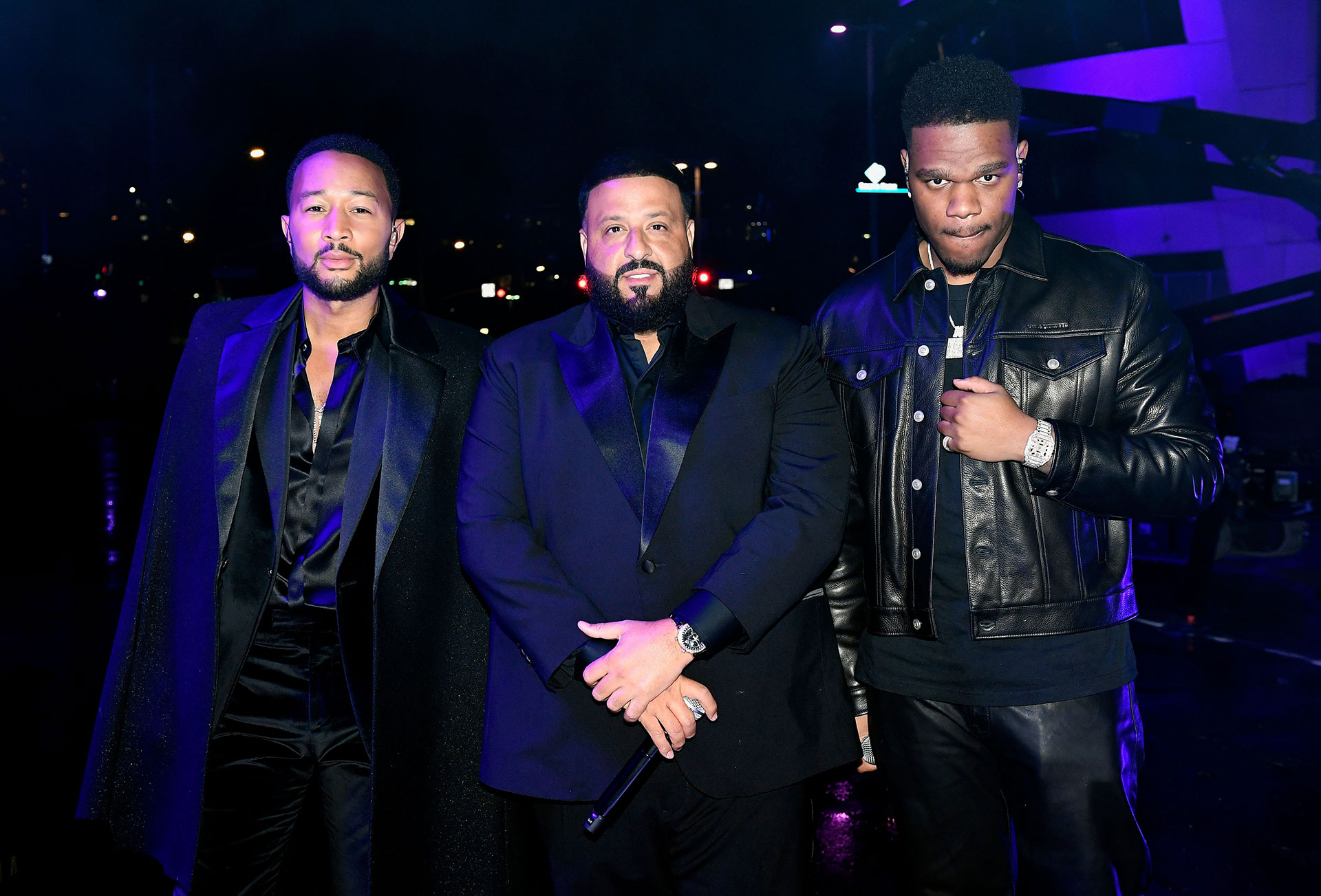 Jon Legend junto a DJ Khaled and Fridayy cerraron los premios con su presentación (Getty)