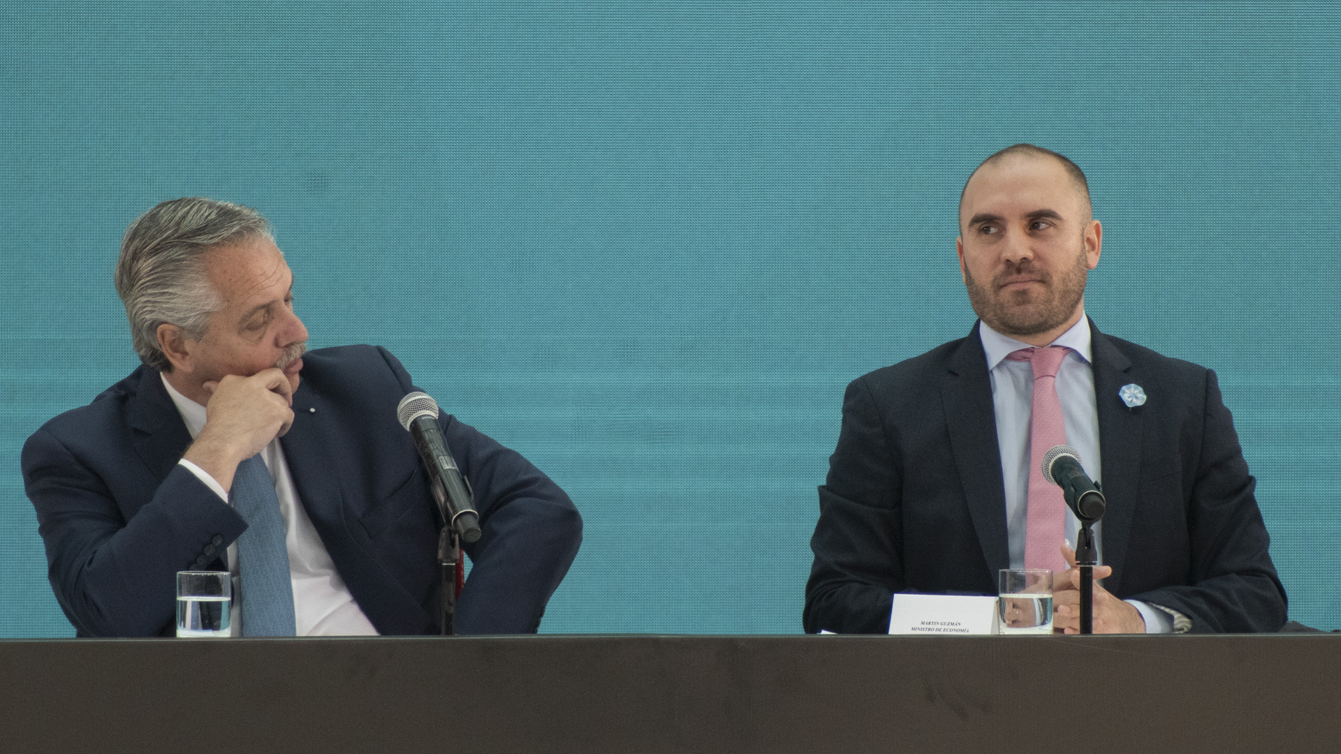 Alberto Fernández mantiene su respaldo al ministro de Economía, Martín Guzmán