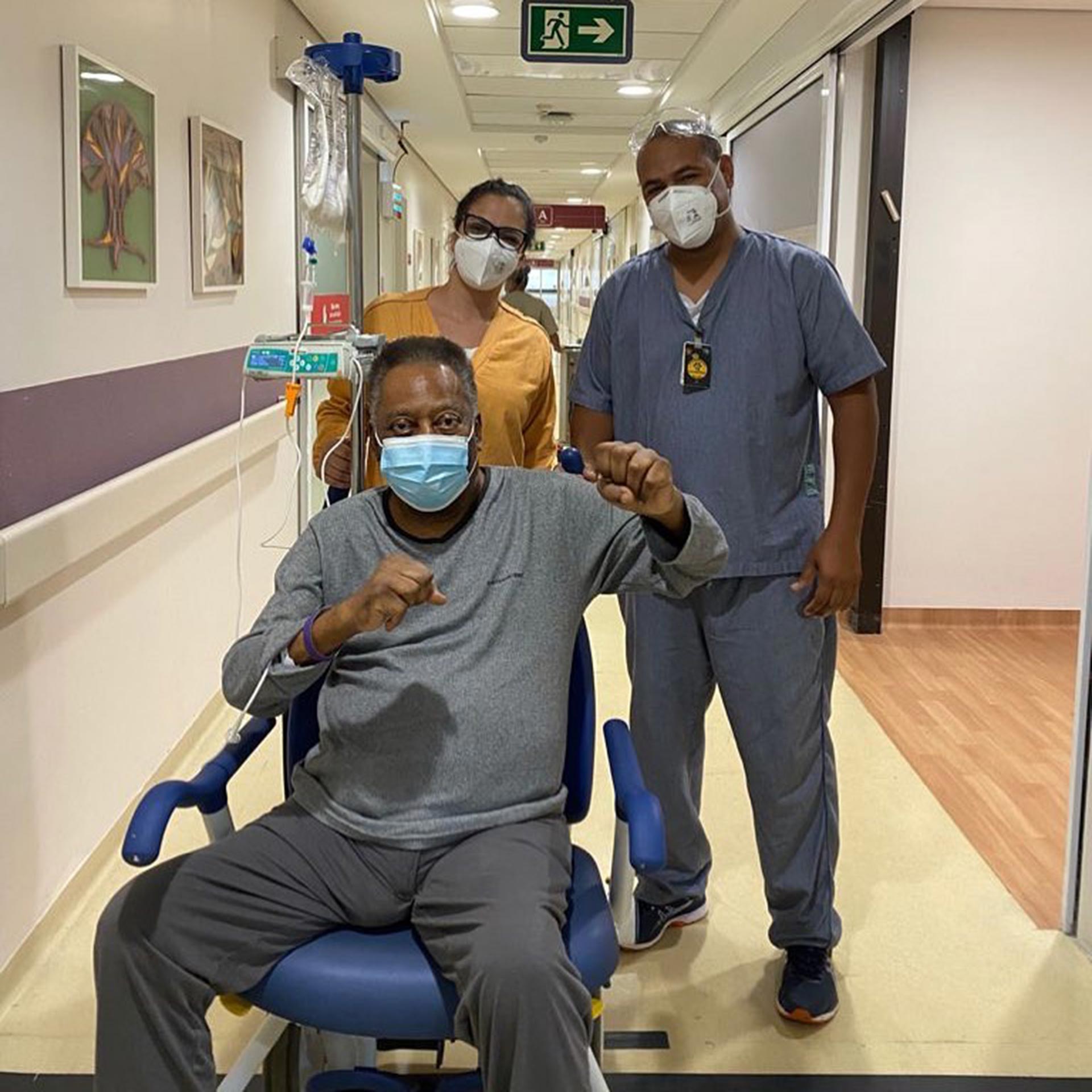 La salud de Pelé: su estado mejoró y esperan que pronto pueda abandonar el  hospital - Infobae