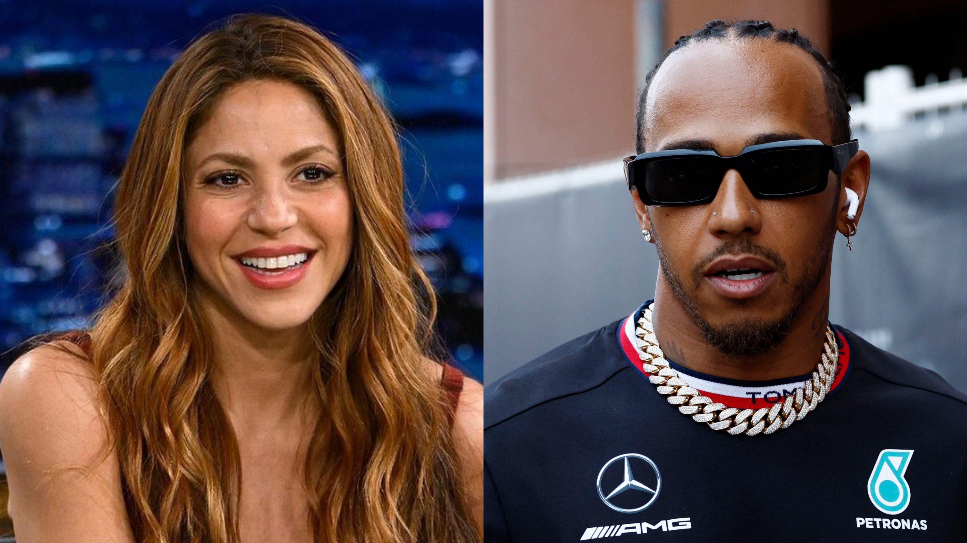 Shakira y Lewis Hamilton: rumores señalan que protagonizan “besos y arrumacos” - Infobae