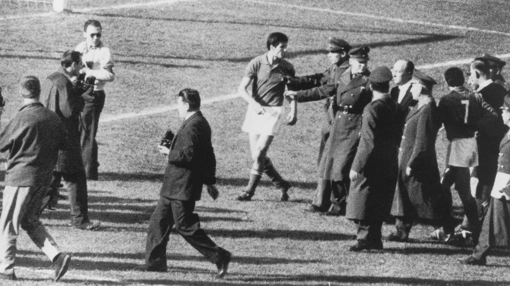 La "batalla de Santiago" en el Mundial de 1962