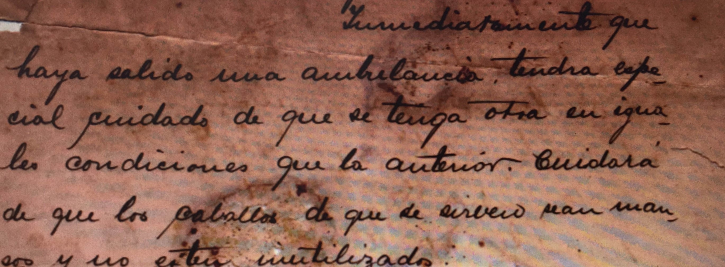 La consigna era tener listas todas las ambulancias, con los caballos enganchados.
