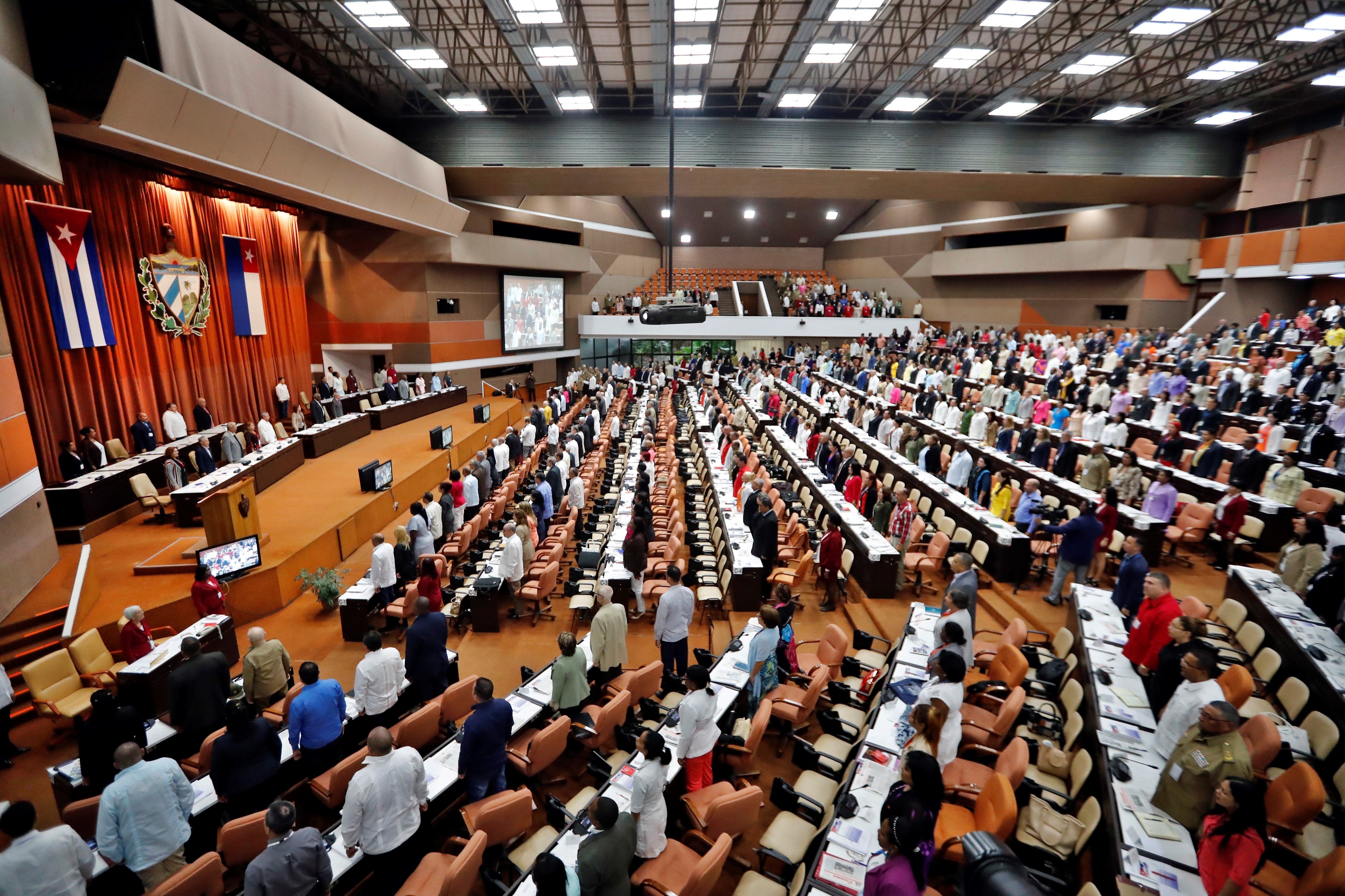 Archive photo of a session of the National Assembly of People's Power of Cuba (EFE/Ernesto Mastrascusa)