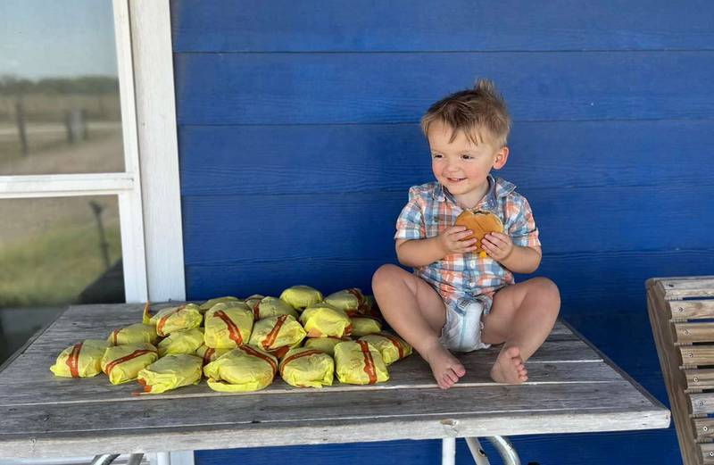 Un niño de 2 años pidió 31 hamburguesas cuando su madre le prestó el teléfono desbloqueado