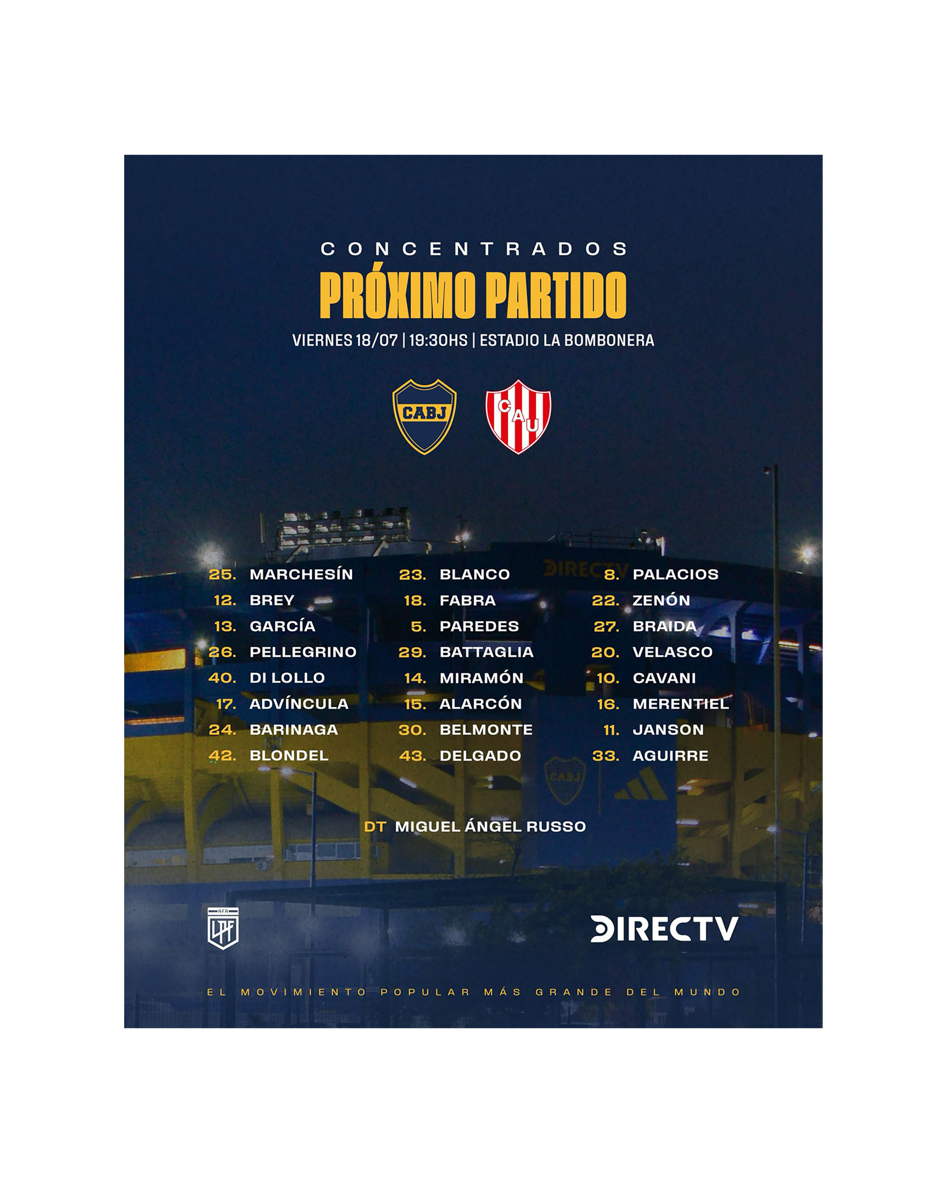 Con la vuelta de Paredes, Boca Juniors recibirá a Unión de Santa Fe: hora, TV y formaciones